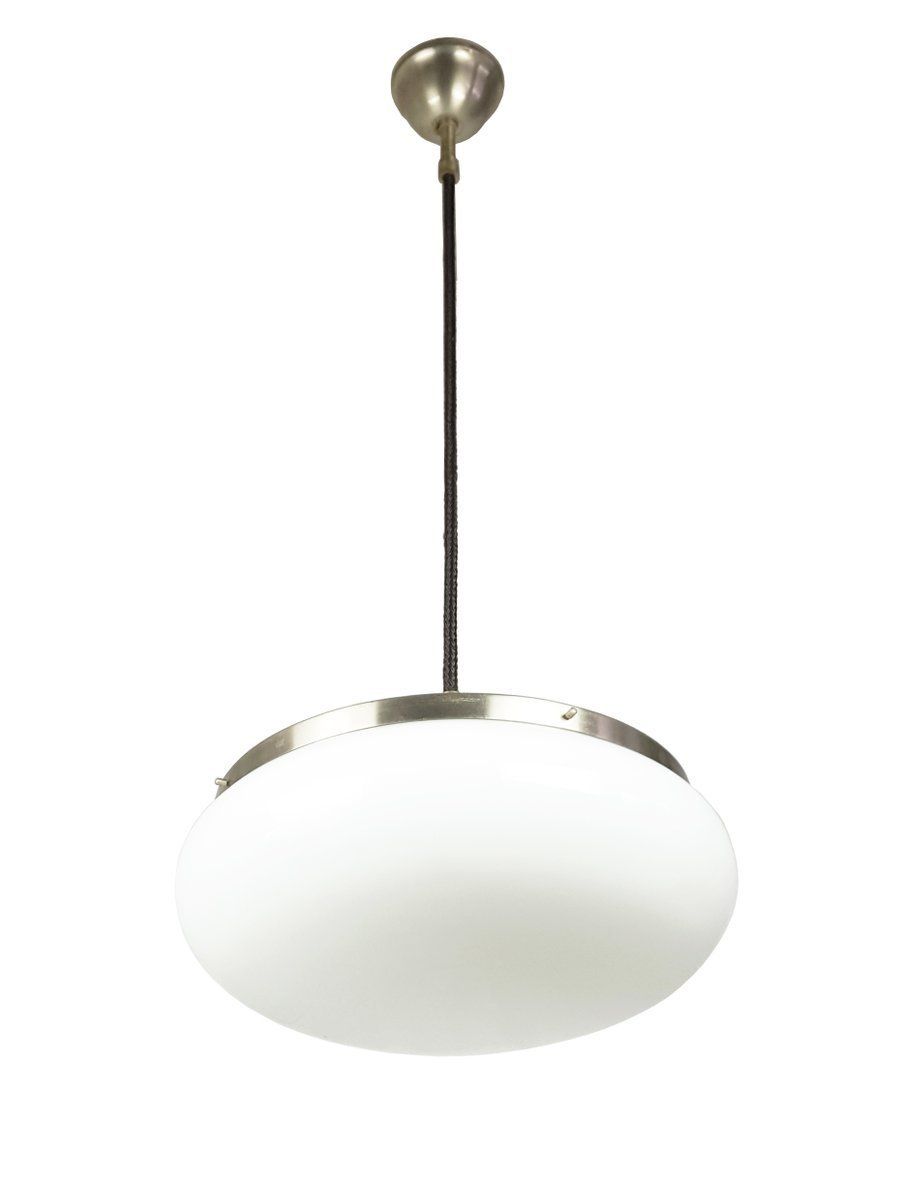 photo for sale White Plastic Shade Model 2/5 Pendant Lamp By Gianemilio Piero & Anna Monti For Kartell