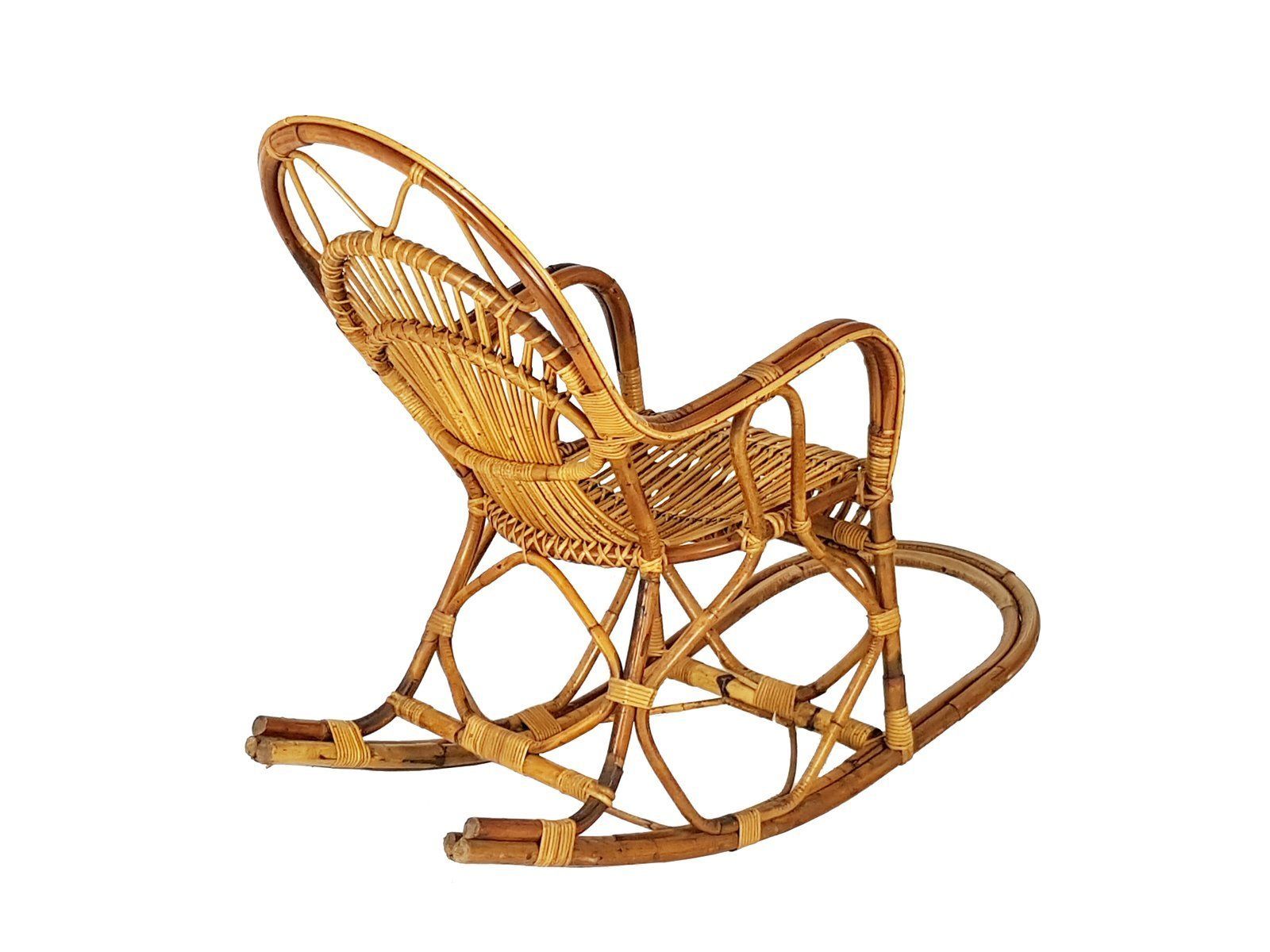 Italian Rocking Chair, 1960s, Vintage photo 1185.0