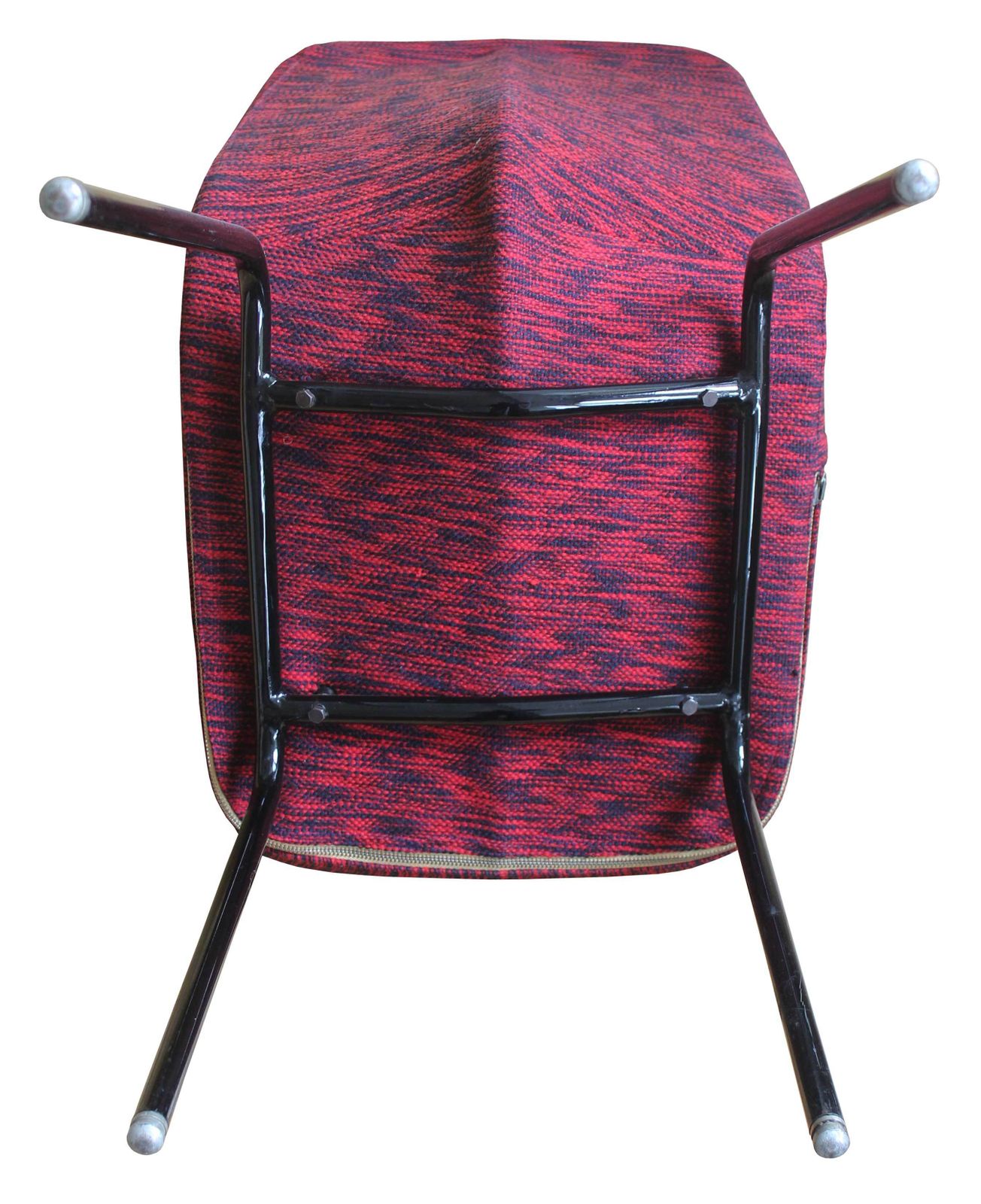 180.0 1960's Mid Century Modern Chair With Original Removable Fabric photo