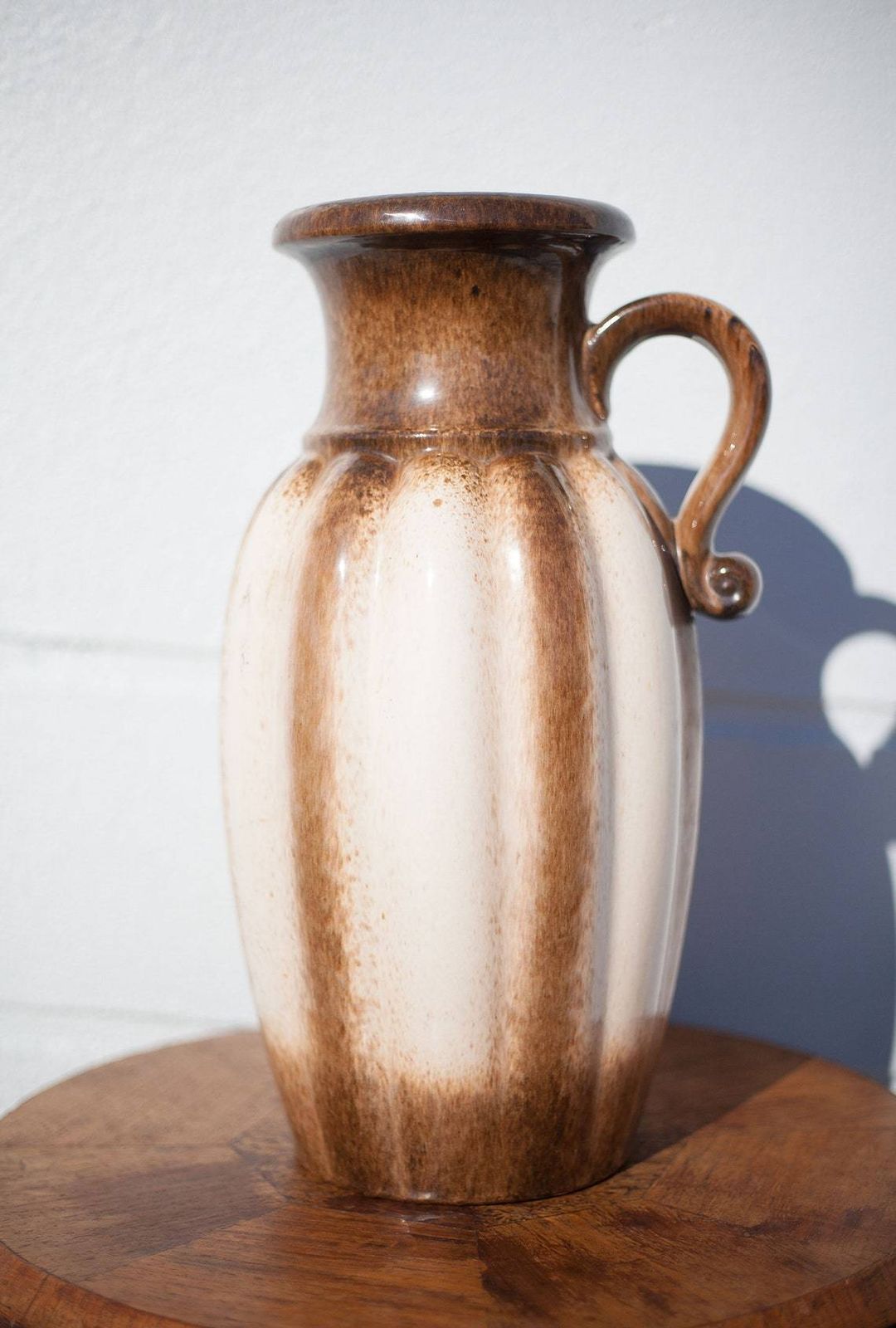 Large Vase Schleurich Keramic Germany 492 44, Flower Pot, Lamp Base, Interior Design, Retro, 70's photo buy