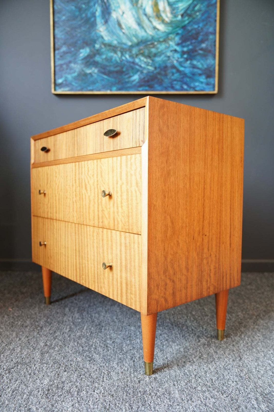 Mid Century Herbert Gibbs Small Chest Of Drawers photo 325.0