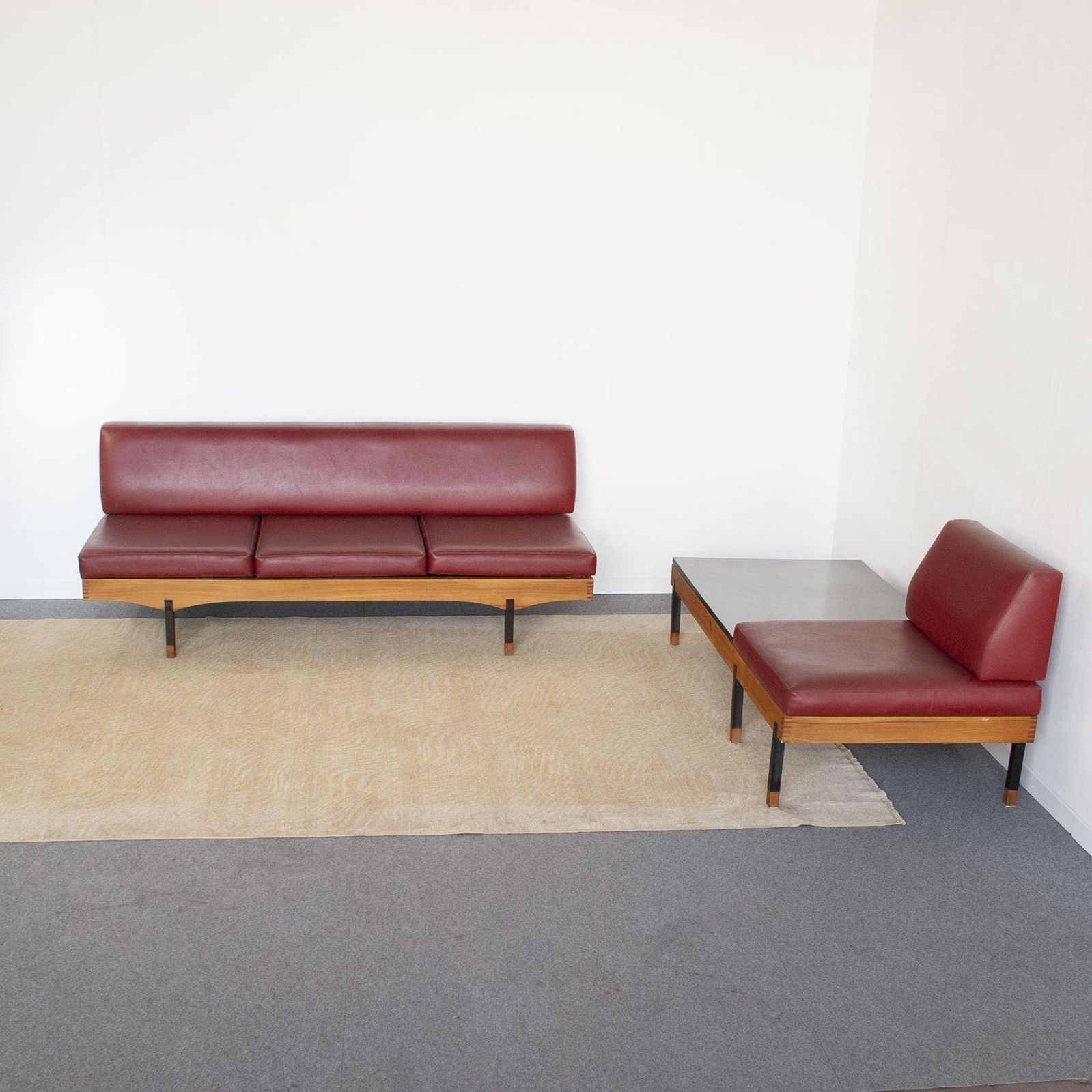Italian Mid Century Framar Therapy Day Bed Mod. 60s Yoga photo furniture