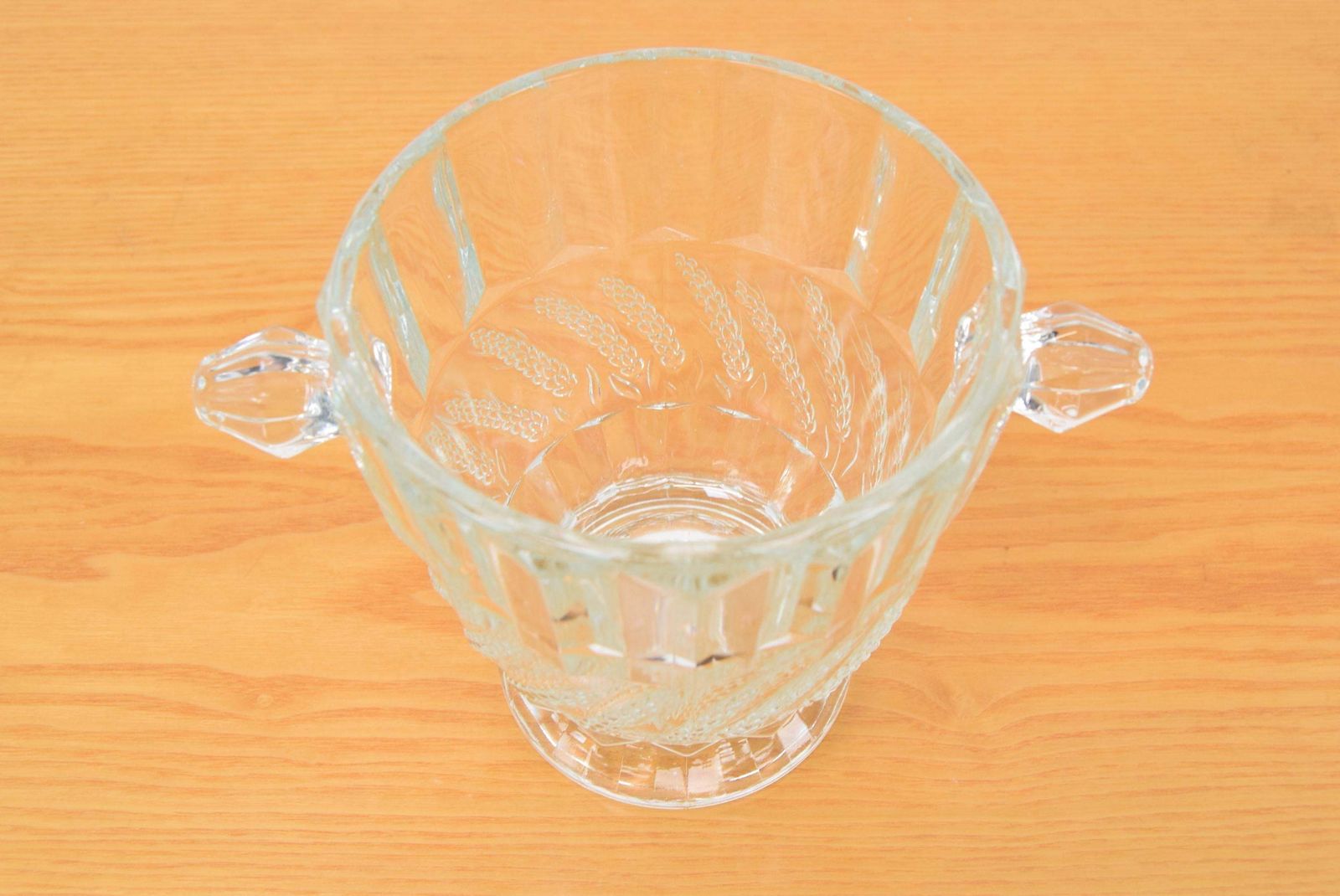 Mid Century Glass Vase Bohemia Glass 1960's photo Home Decor