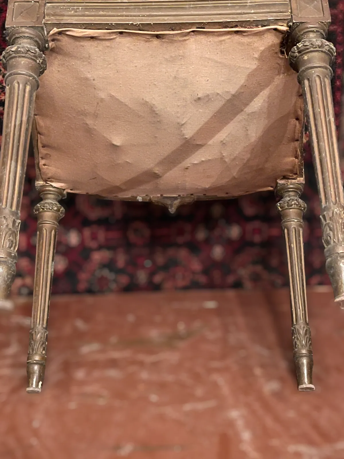 Pair Of Ancient Chairs In Walnut Varnish With Original Upholstery photo Furniture