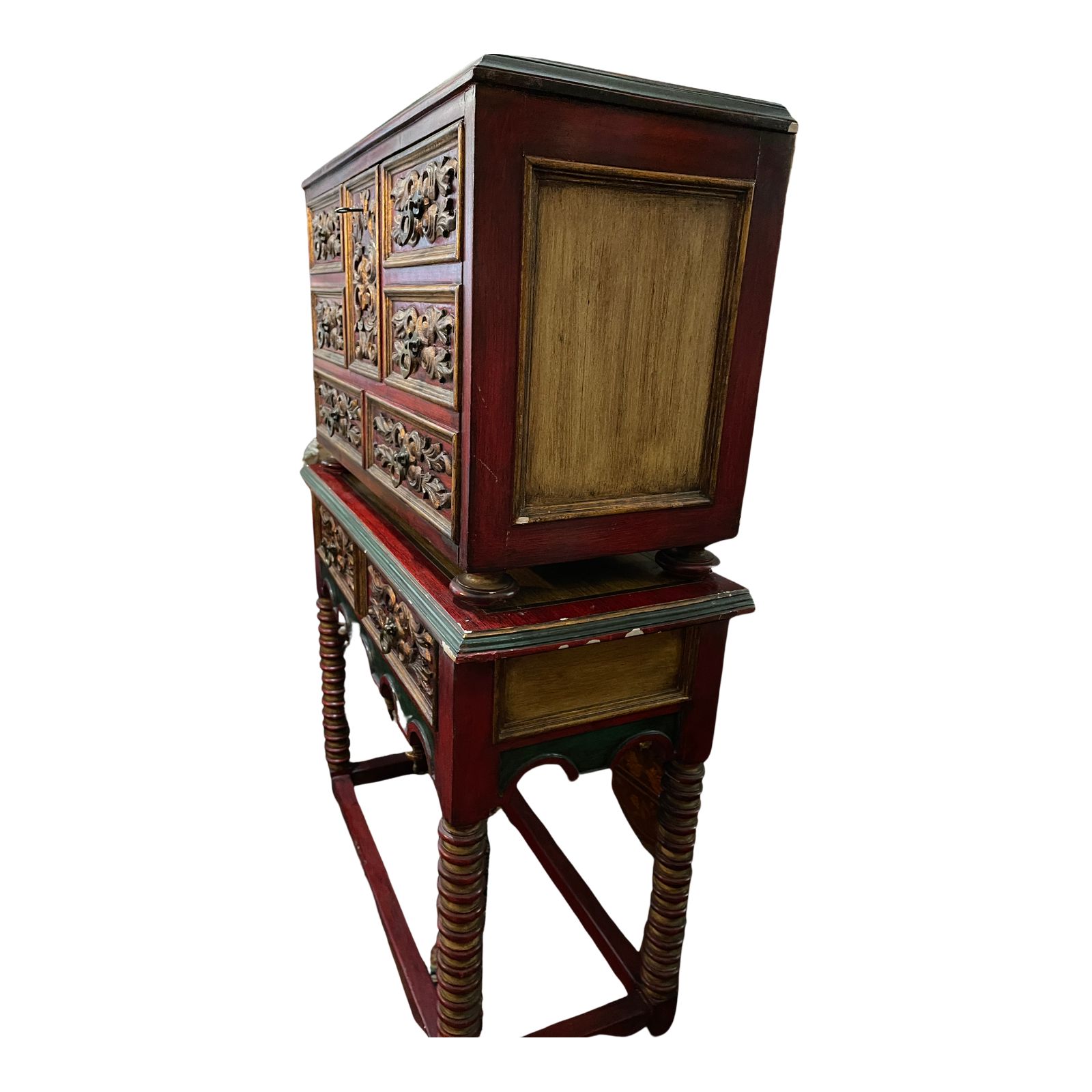 Type Double Body, Half Twentieth Century, Finely Pannellato With Wooden Bears photo Furniture