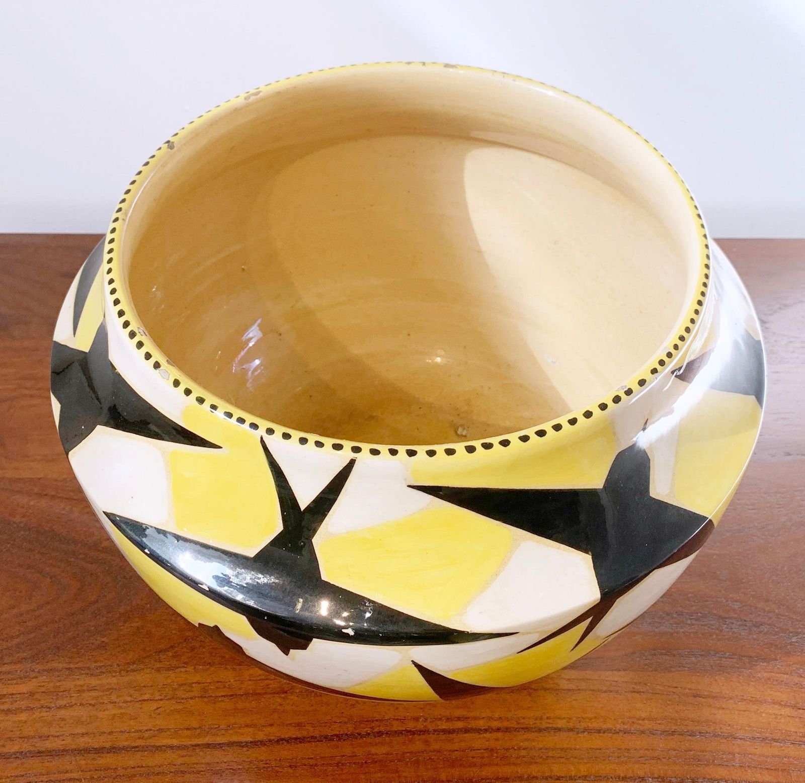Ceramic Vase Signed By Fenice Albisola For Manlio Trucco   Italy 1930 photo furniture