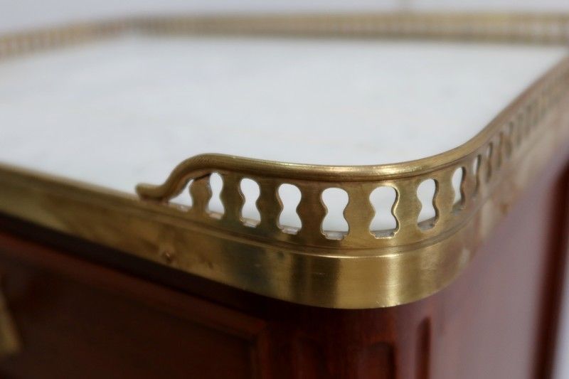 Small Mahogany Chest Of Drawers, Louis XVI Style   Late 19th Century photo buy