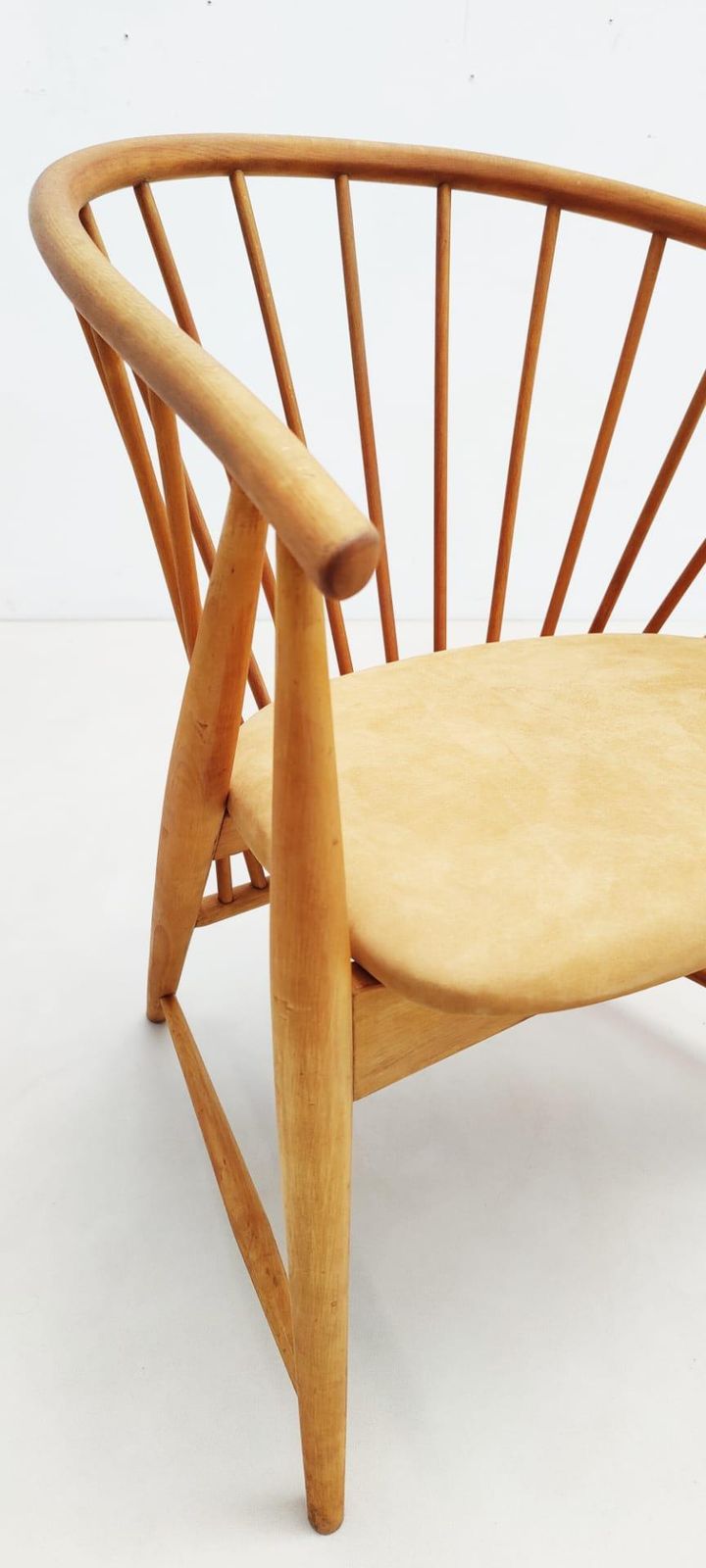 photo for sale Armchair Model "Sun Feather" By Sonna Rosen For Nassjo Stolfabrik Of Sweden