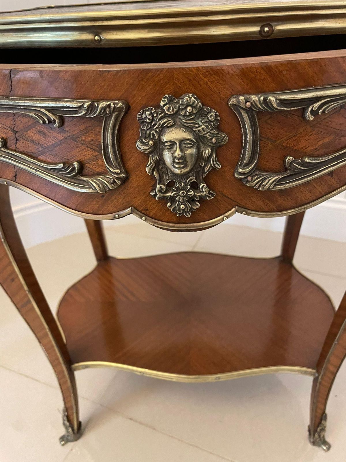 Outstanding Antique French Kingwood And Ormolu Mounted Freestanding Centre Table photo buy