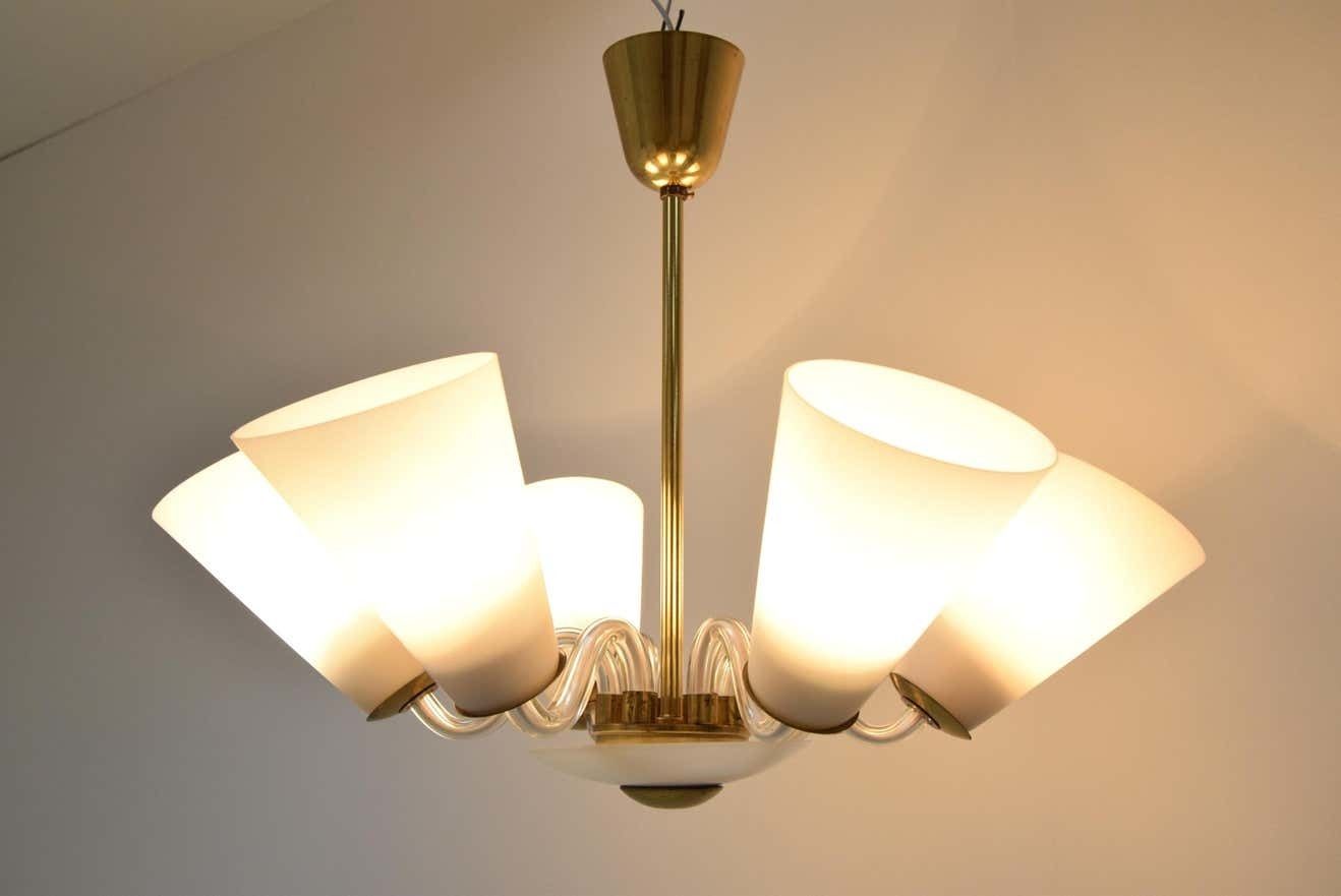photo for sale Mid Century Chandelier/Kamenicky Senov,1960's.