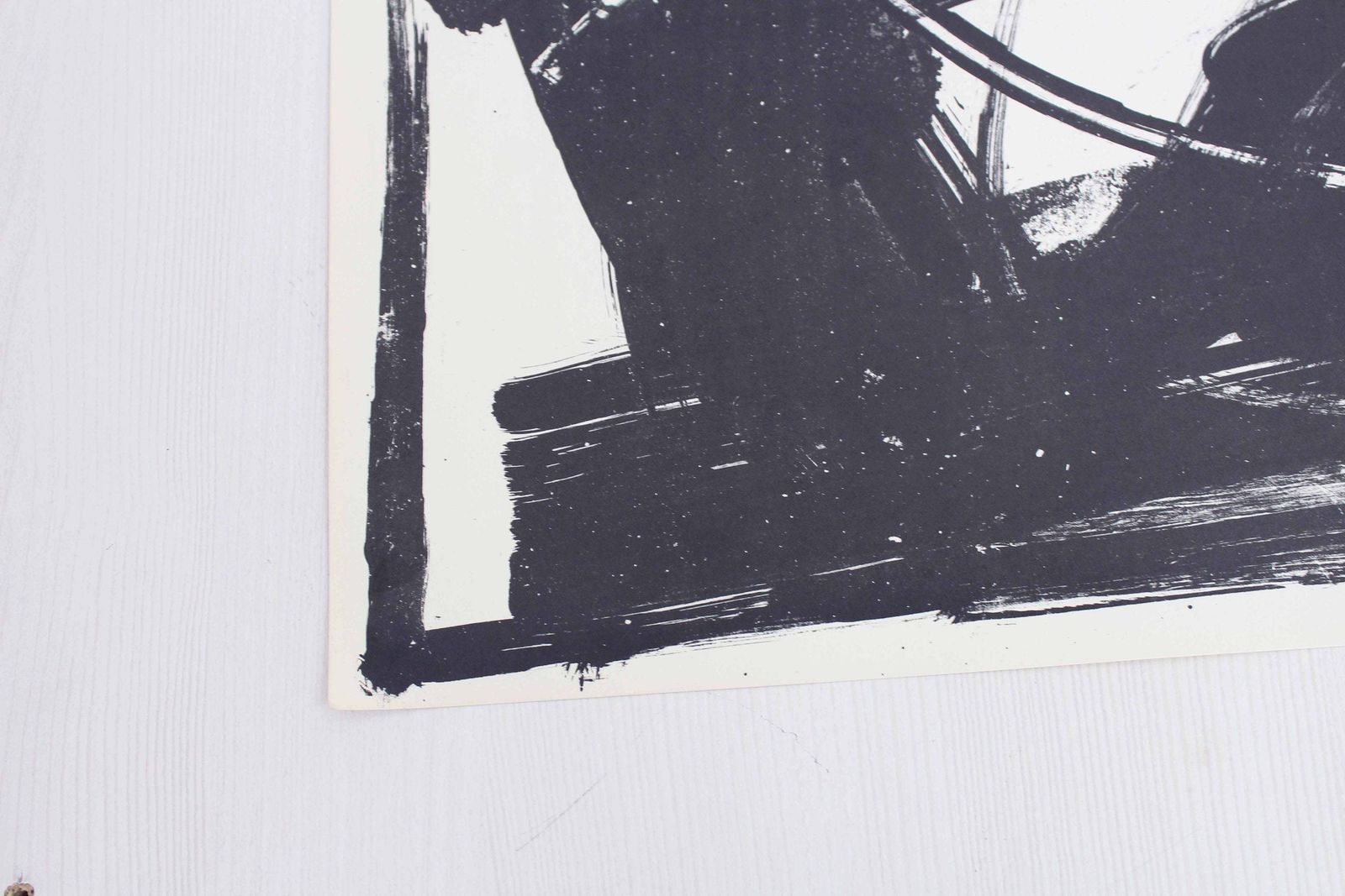 Lithograph By Swiss Artist Bernd Völkle 1963 photo for sale
