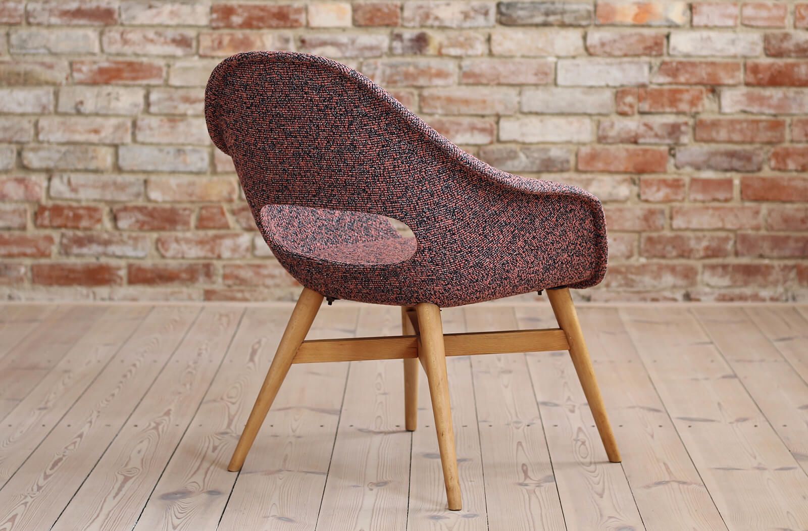 photo for sale Set Of 2 Lounge Chairs Designed By Miroslav Navrátil, 1950s, Czech Republic