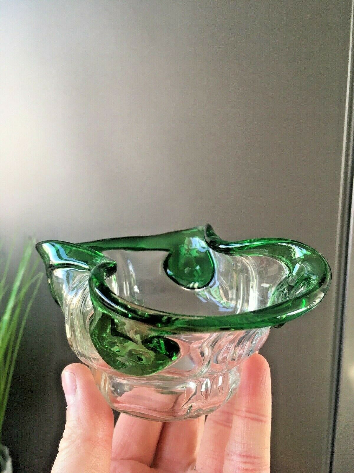 Lovely Art Nouveau Glass Epns Sugar Bowl Sweet Dish Bohemian Czech Loetz Kralik photo 95.0