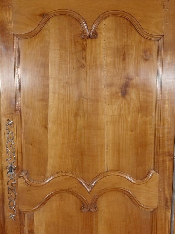 Rare Regional Bonnetière In Blond Cherry, Louis XV   Early 19th Century photo buy