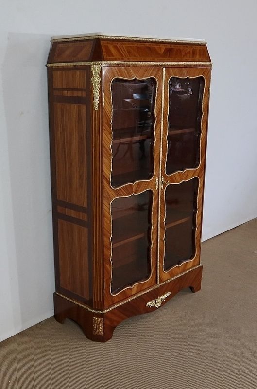 Small Showcase In Precious Wood In The Style Of Louis XIV, Napoleon III Period, 1850 photo furniture
