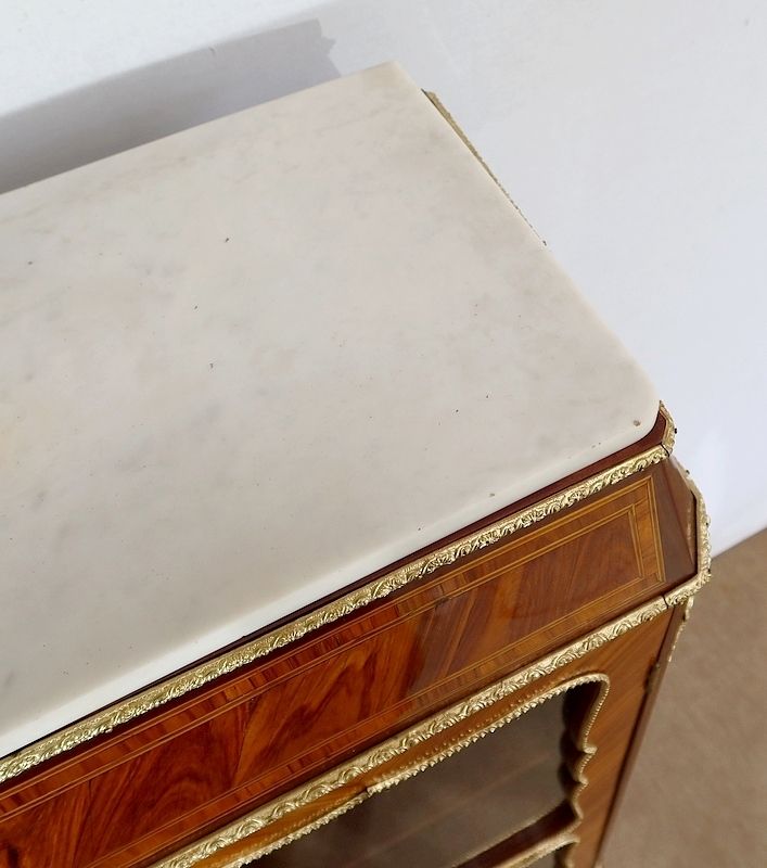 Small Showcase In Precious Wood In The Style Of Louis XIV, Napoleon III Period, 1850 photo 7395.4