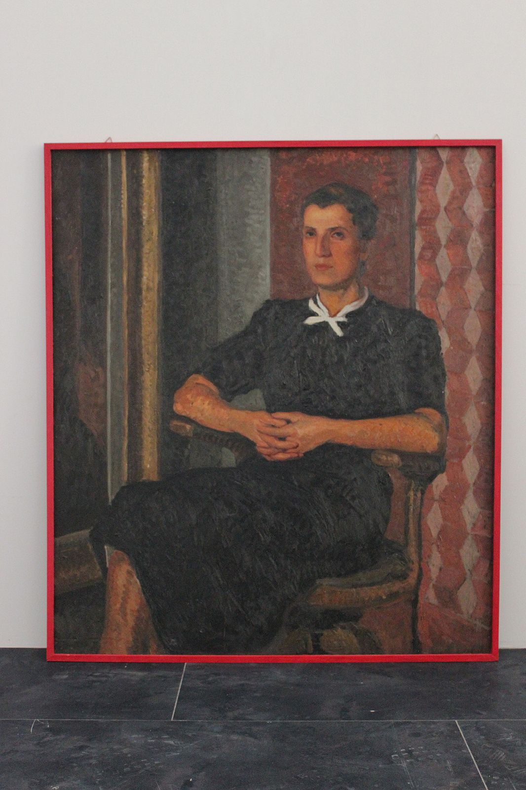 Oil Painting On Wood Symbolic And Metaphysical Inspiration, 1950s photo furniture