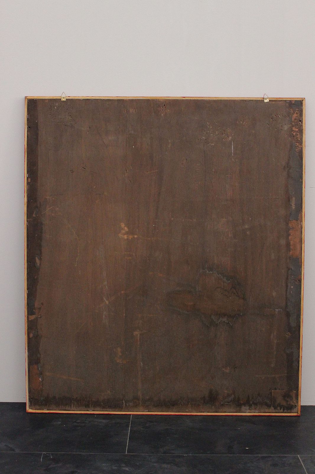 Oil Painting On Wood Symbolic And Metaphysical Inspiration, 1950s photo 2897.44