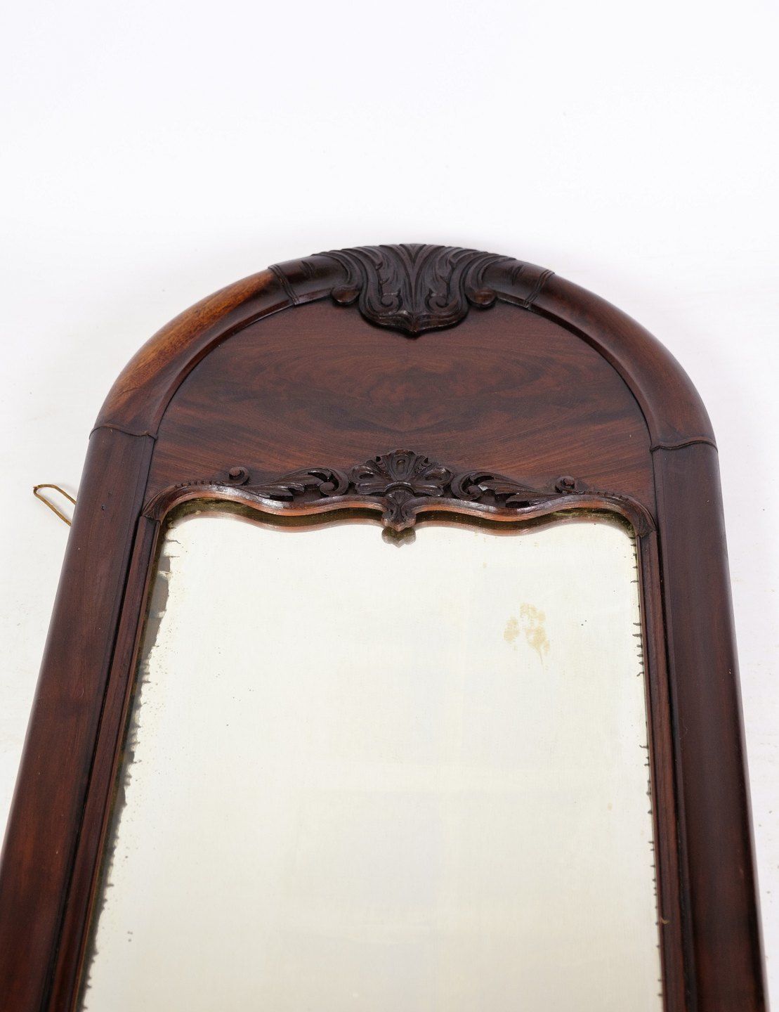 Antique Christian VIII Mirror In Mahogany From 1860s photo furniture