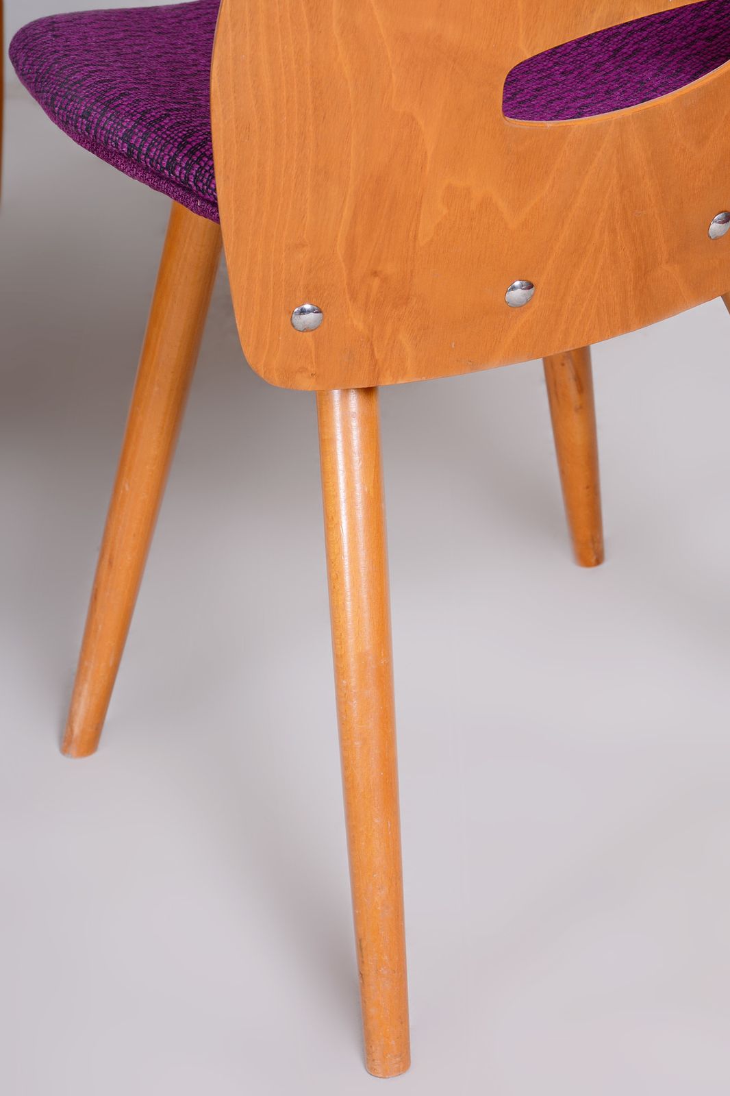 photo for sale Mid Century Modern Dining Chairs, Designed By František Jirák For Tatra Nábytok