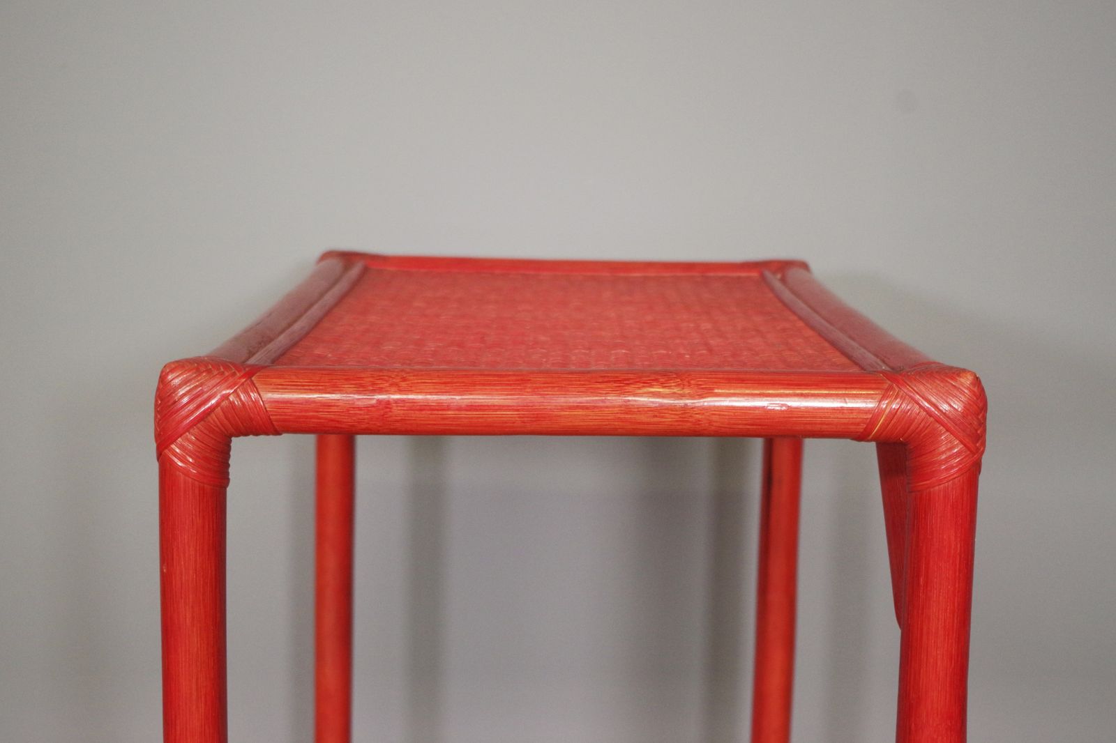 photo for sale 80s Bamboo Drink Cart, 1970s, Reclaimed Wood