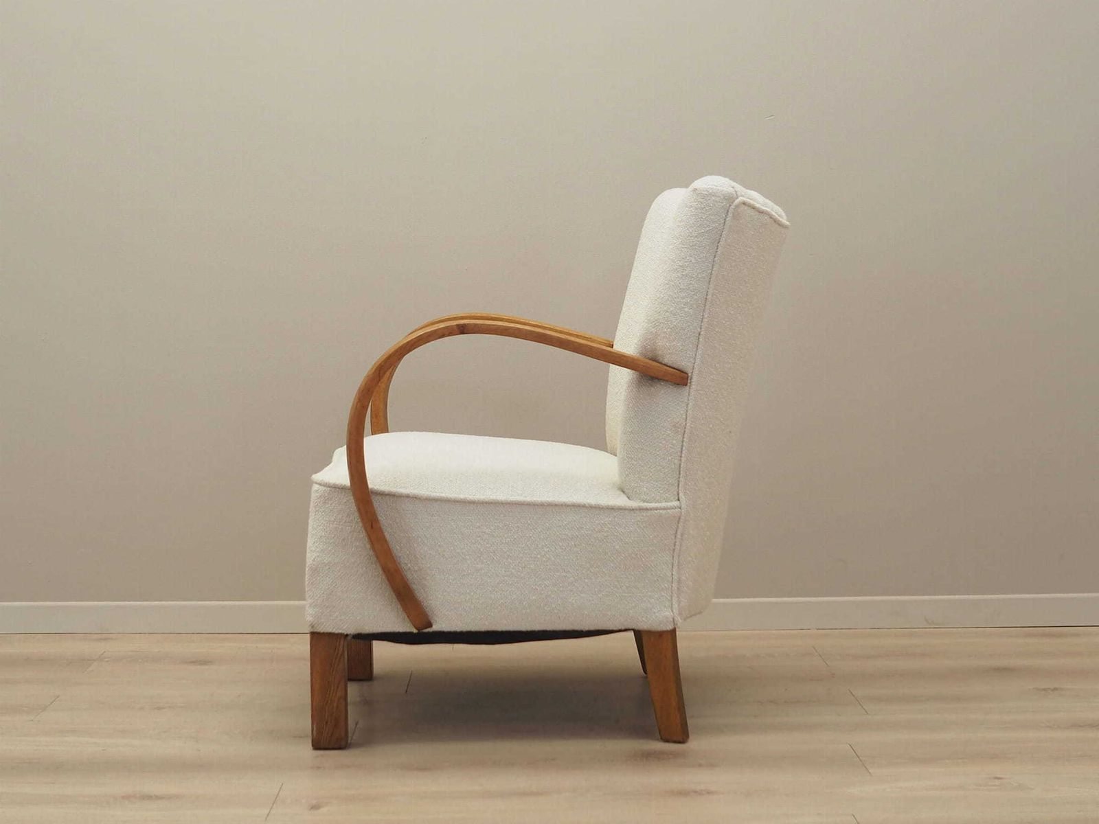 Oak Armchair, Art Déco, 1950s, Production: Denmark photo for sale