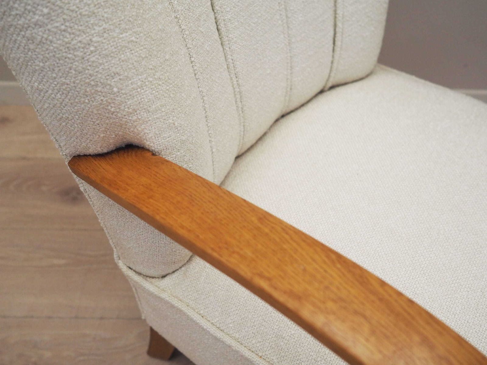Furniture Oak Armchair, Art Déco, 1950s, Production: Denmark photo