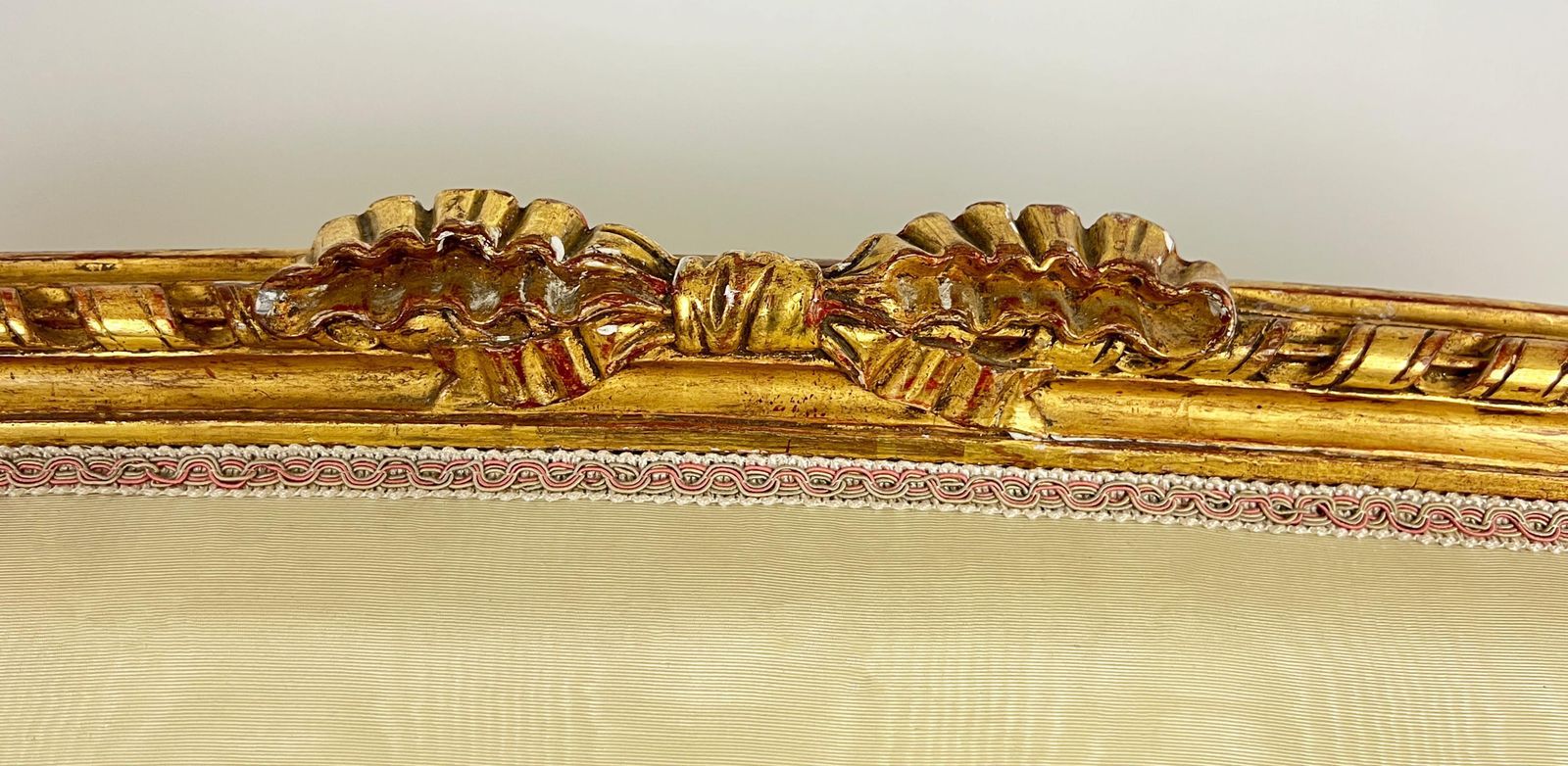 A 19th Century French Louis XVI Style Gilt Wood Five Piece Salon Suite photo Furniture