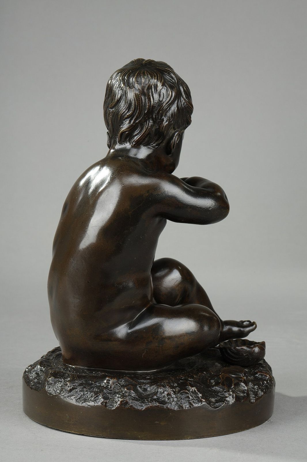 Bronze "The Girl With The Bird And The Shell" After Pigalle photo 1479.0