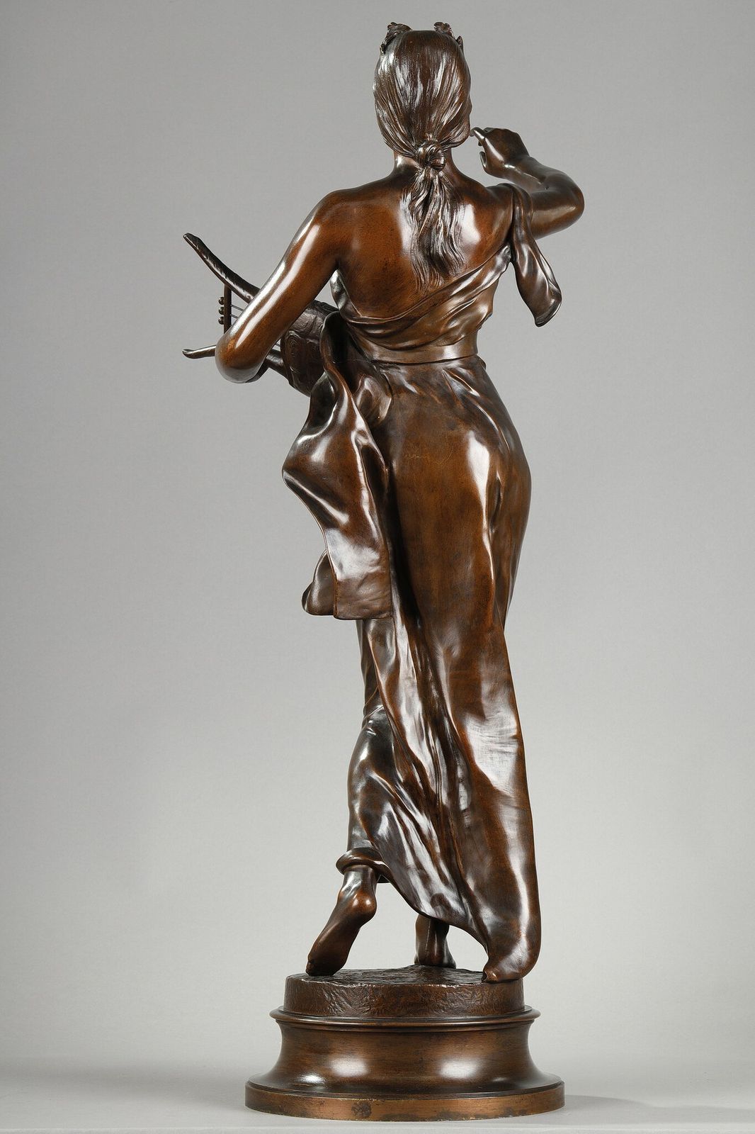 Bronze Sculpture, "Muse Des Bois", After Henri Louis Levasseur photo Art