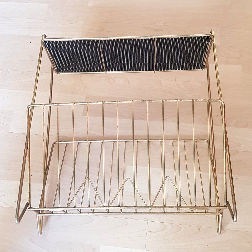 Mid Century  Newsstand In Mategot Style photo furniture
