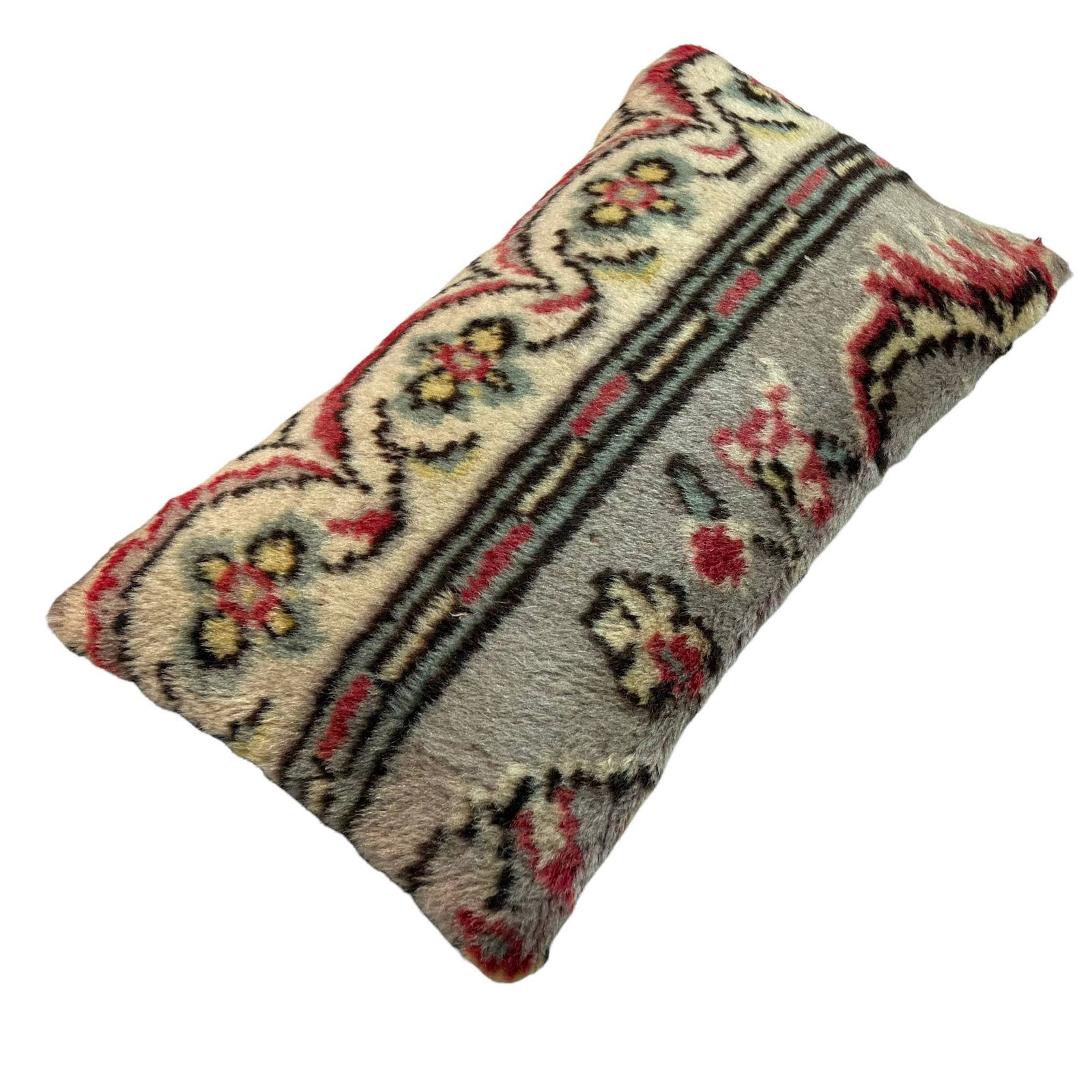 Vintage Hand Made Rug Cushion Cover,  Decorative Rug Pillow Cover, Large Vintage Turkish Rug Cushion Cover photo furniture