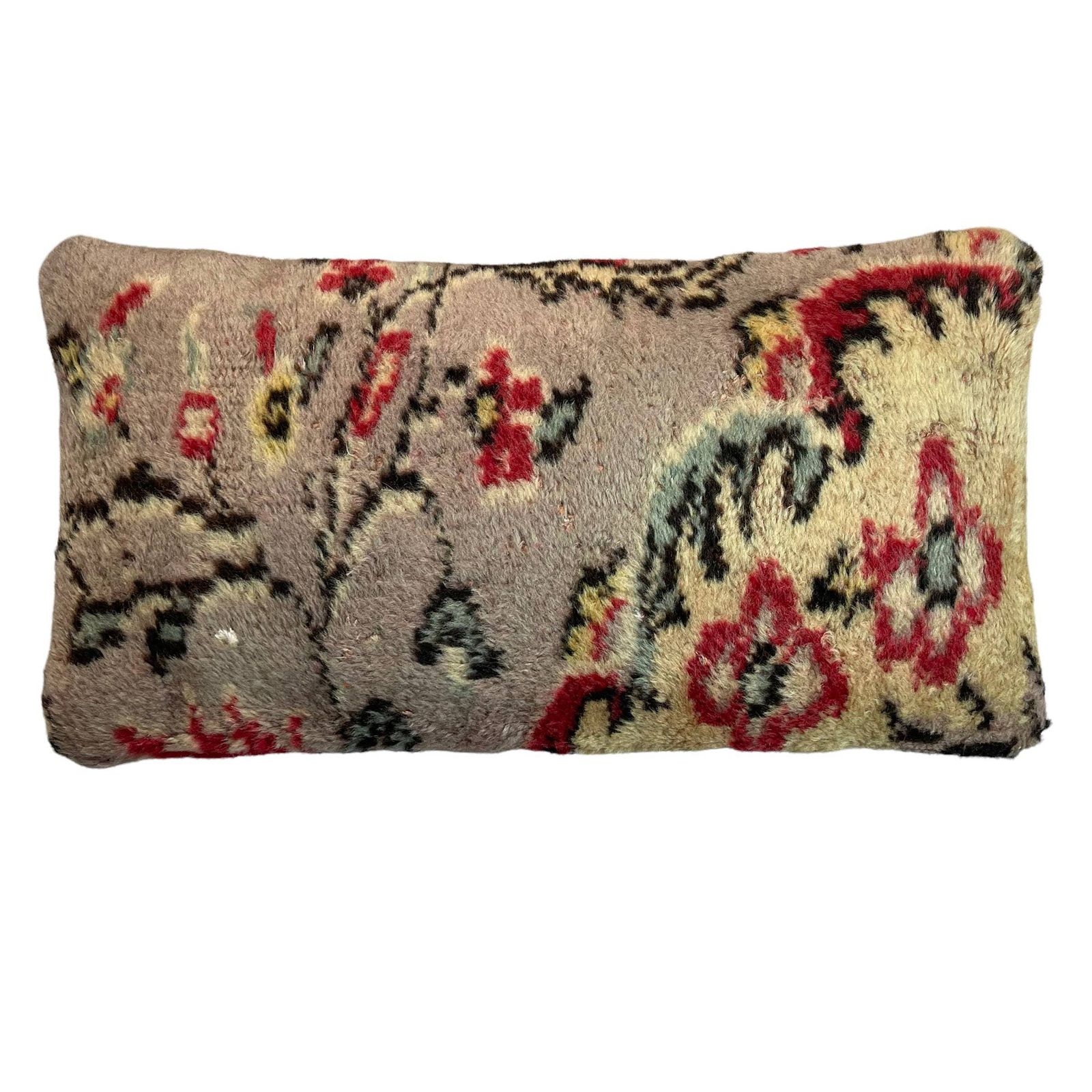 Vintage Hand Made Rug Cushion Cover, Decorative Rug Pillow Cover, Large Vintage Turkish Rug Cushion Cover photo buy