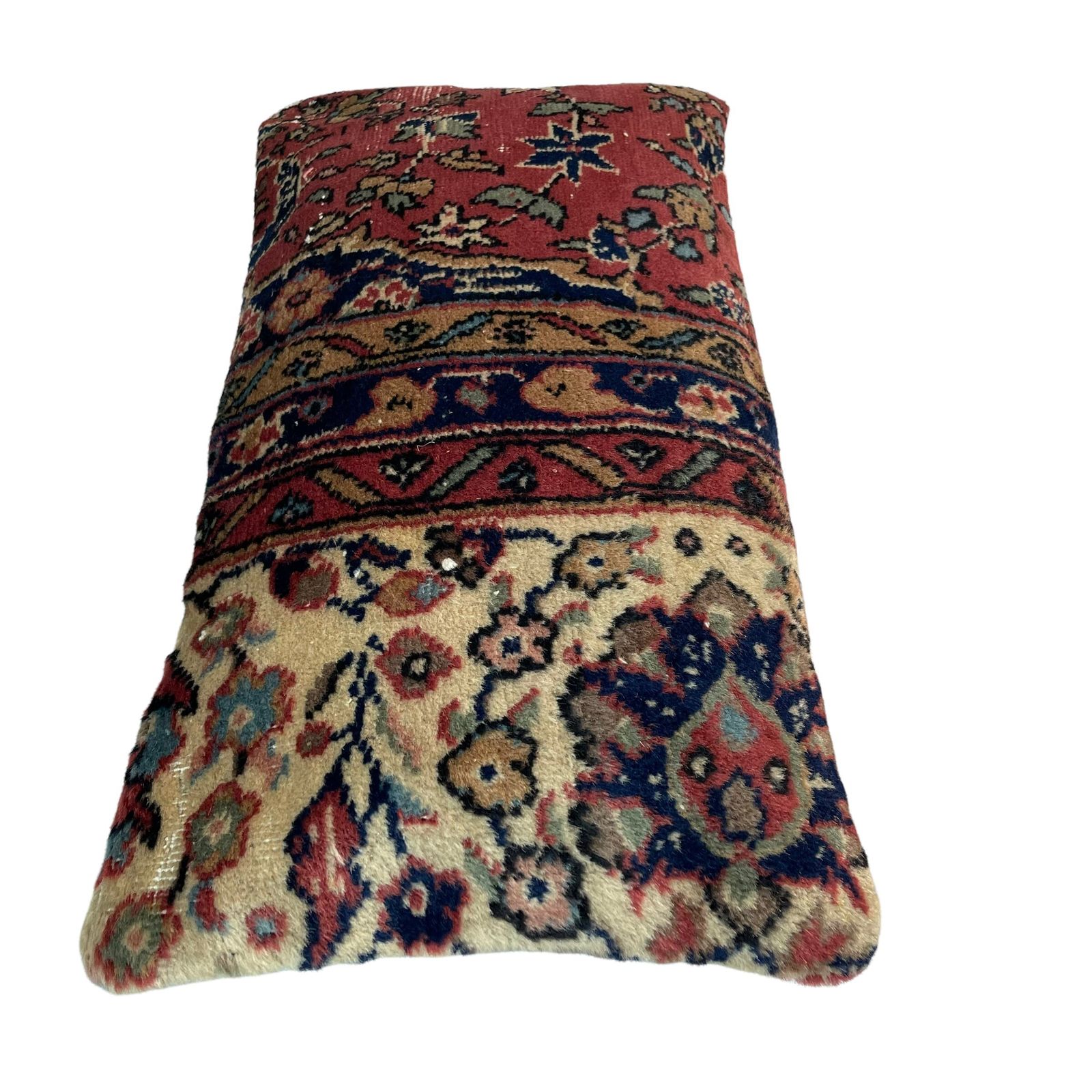 Vintage Hand Made Rug Cushion Cover,  Decorative Rug Pillow Cover, Large Vintage Turkish Rug Cushion Cover photo 75.0