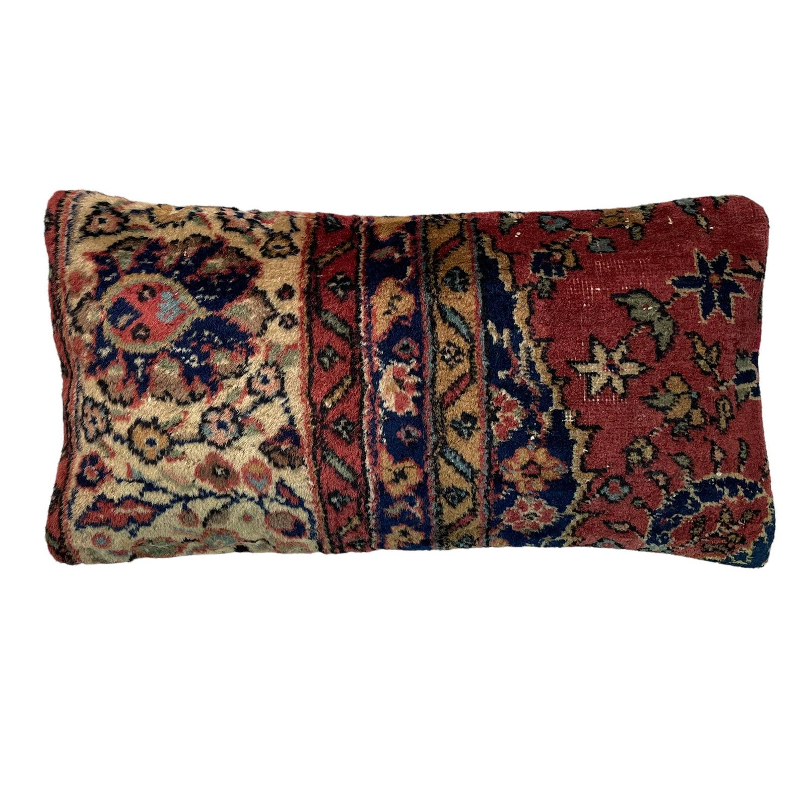 Vintage Hand Made Rug Cushion Cover, Decorative Rug Pillow Cover, Large Vintage Turkish Rug Cushion Cover photo buy