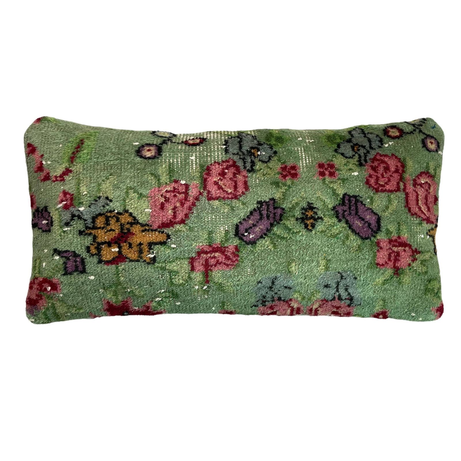 Vintage Hand Made Rug Cushion Cover, Decorative Rug Pillow Cover, Large Vintage Turkish Rug Cushion Cover photo 75.0