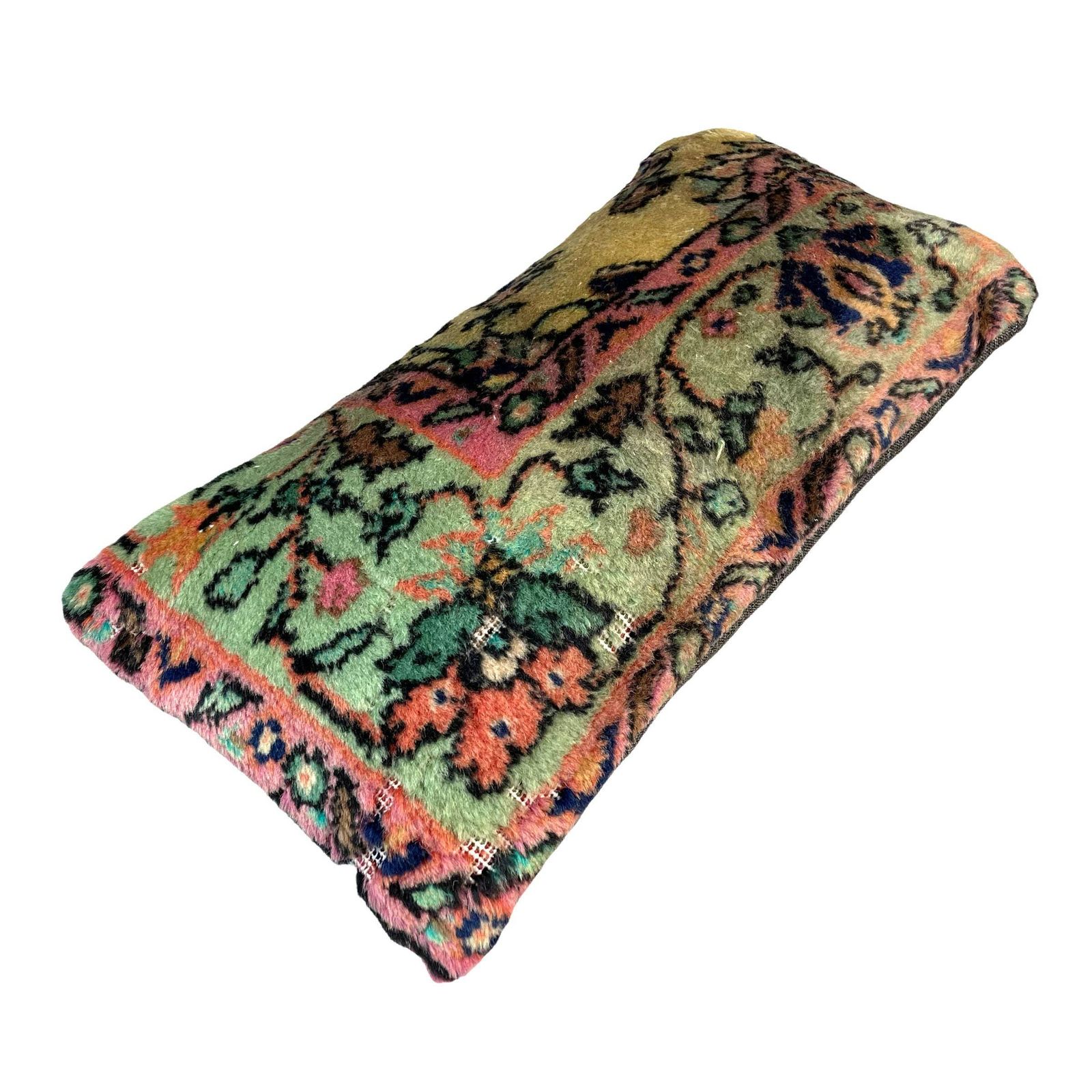 photo furniture Vintage Hand Made Rug Cushion Cover, Decorative Rug Pillow Cover, Large Vintage Turkish Rug Cushion Cover