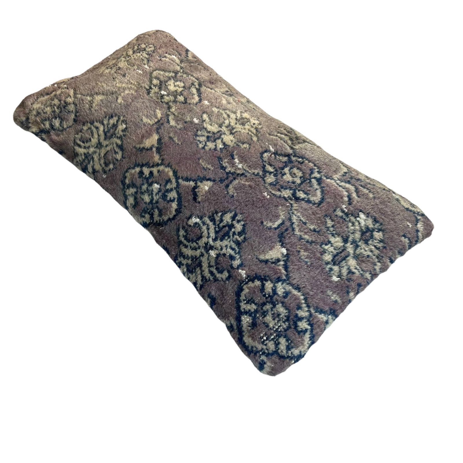 Vintage Hand Made Rug Cushion Cover, Decorative Rug Pillow Cover, Large Vintage Turkish Rug Cushion Cover photo vinterior