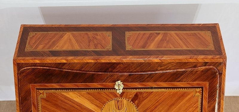 Mid Slope Desk In Precious Wood, Louis XV Period – 18th Century photo buy