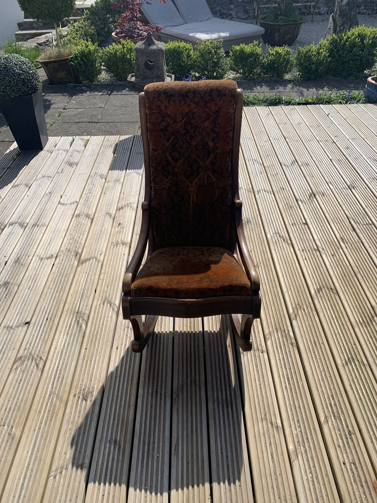 A Small Child’s Victorian Rocking Chair