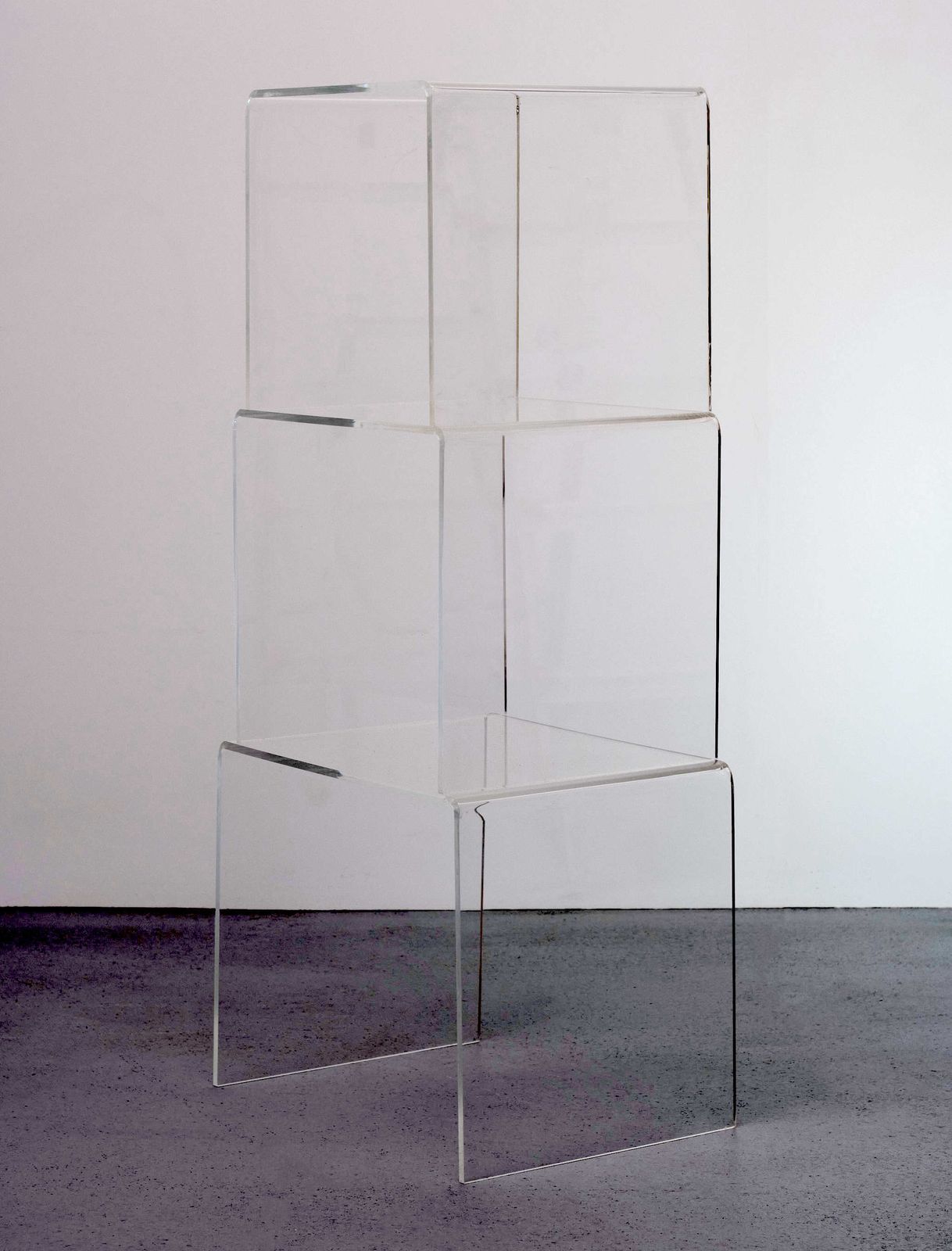 Lucite Set Nesting Tables, 1970s, France photo furniture