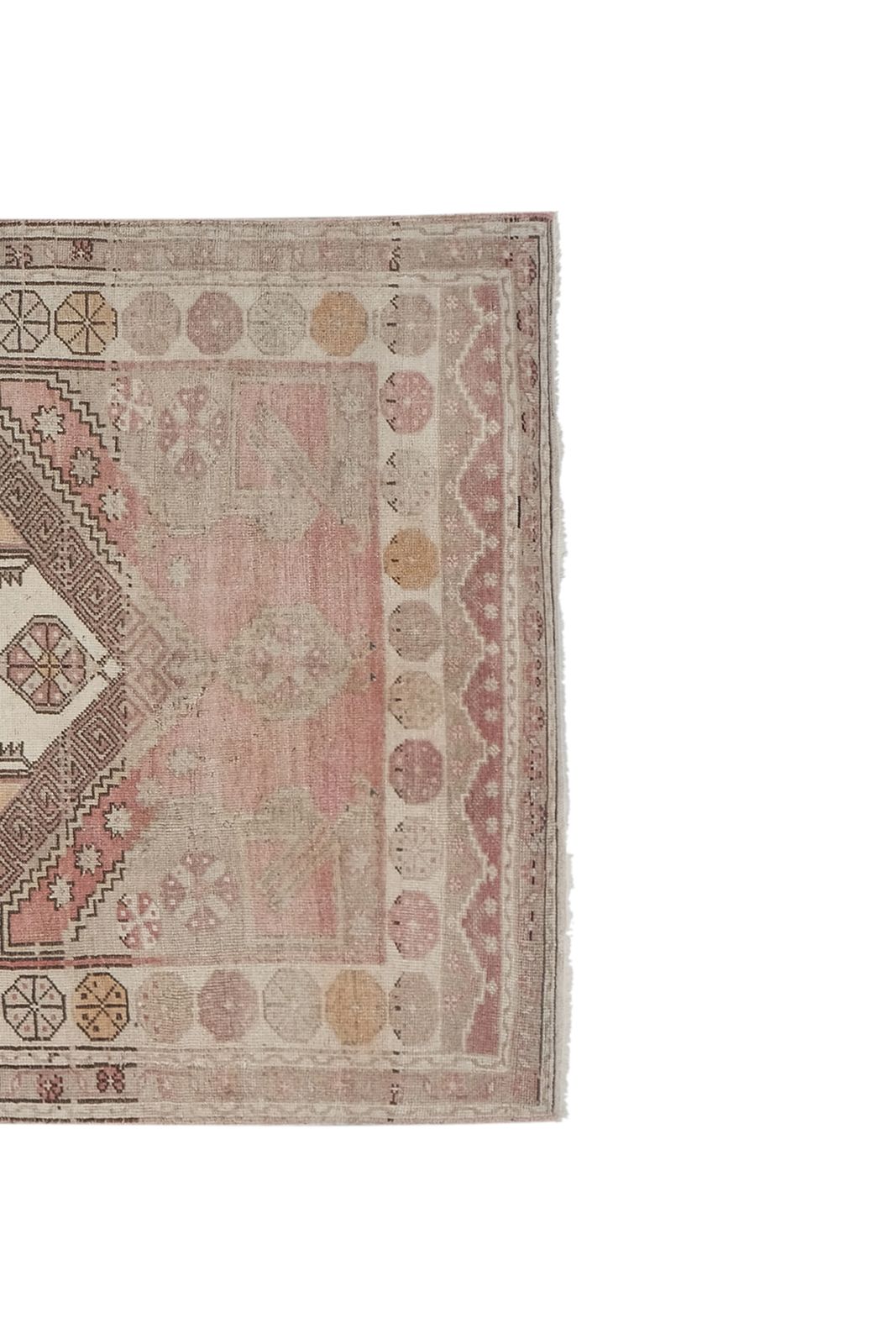 Vintage Faded Large Hand Knotted Hallway Runner 157 X 370 Cm photo buy