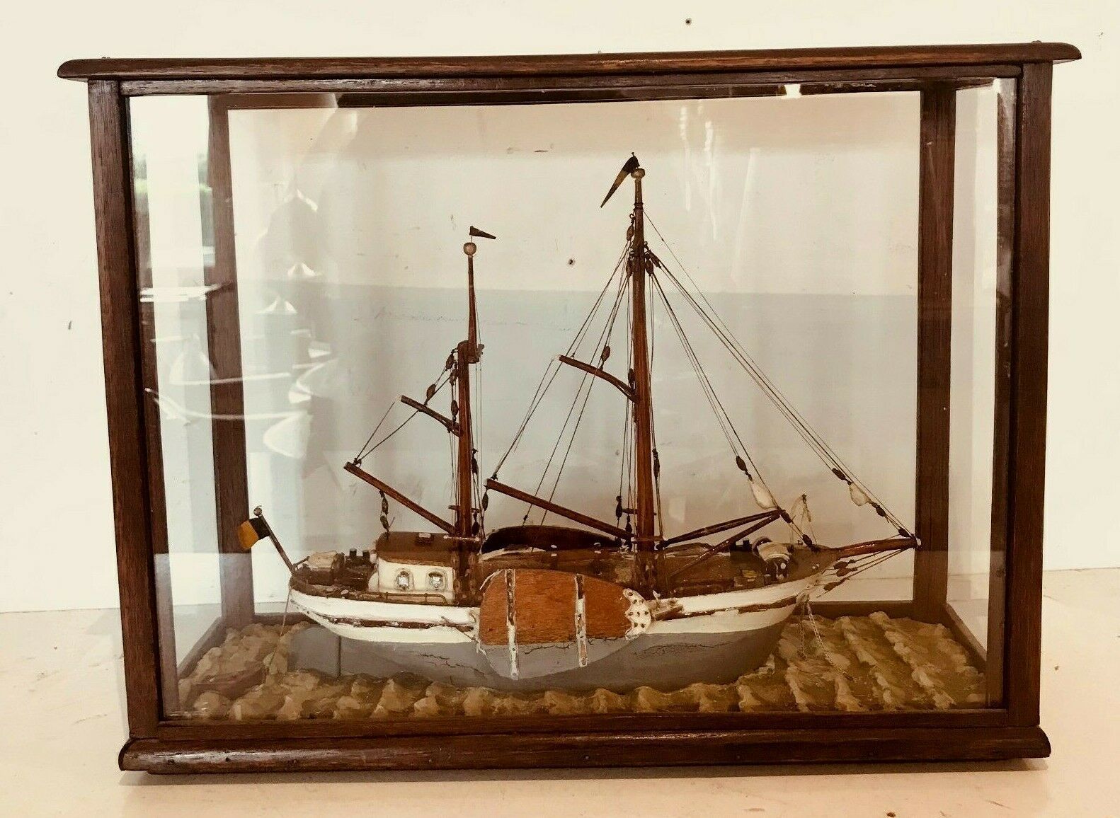 Old Model Of A 20th Century Sailboat photo furniture