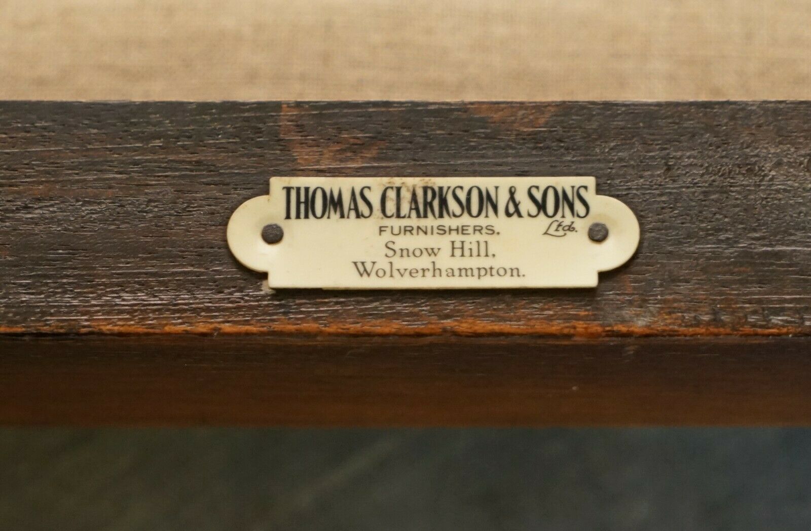 Fine Thomas Clarkson & Son Ltd Circa 1940 Hand Carved Claw & Ball Foot Stool photo furniture