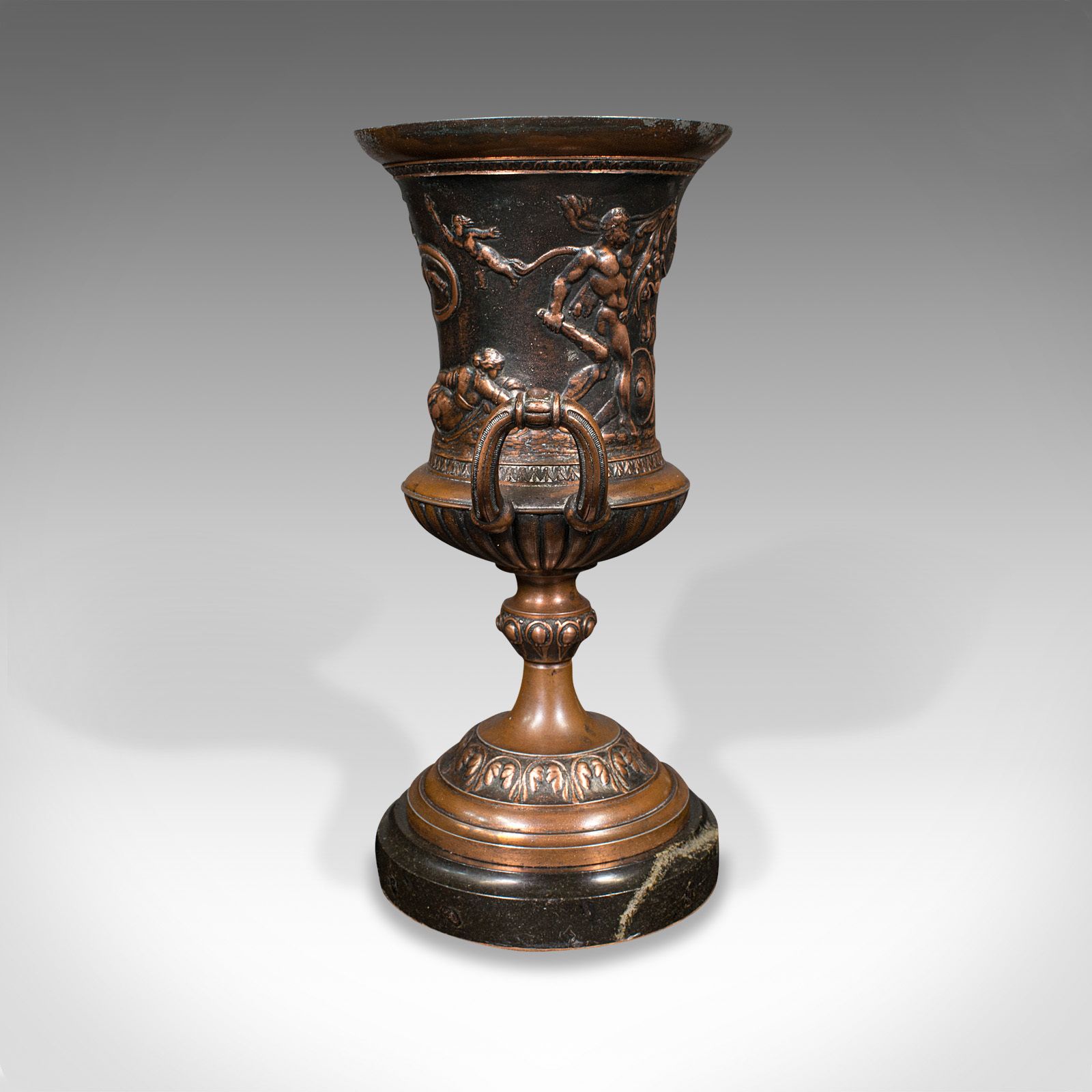 Pair, Antique Grand Tour Urns, Italian, Decorative Vase, Roman Taste photo 1875.0