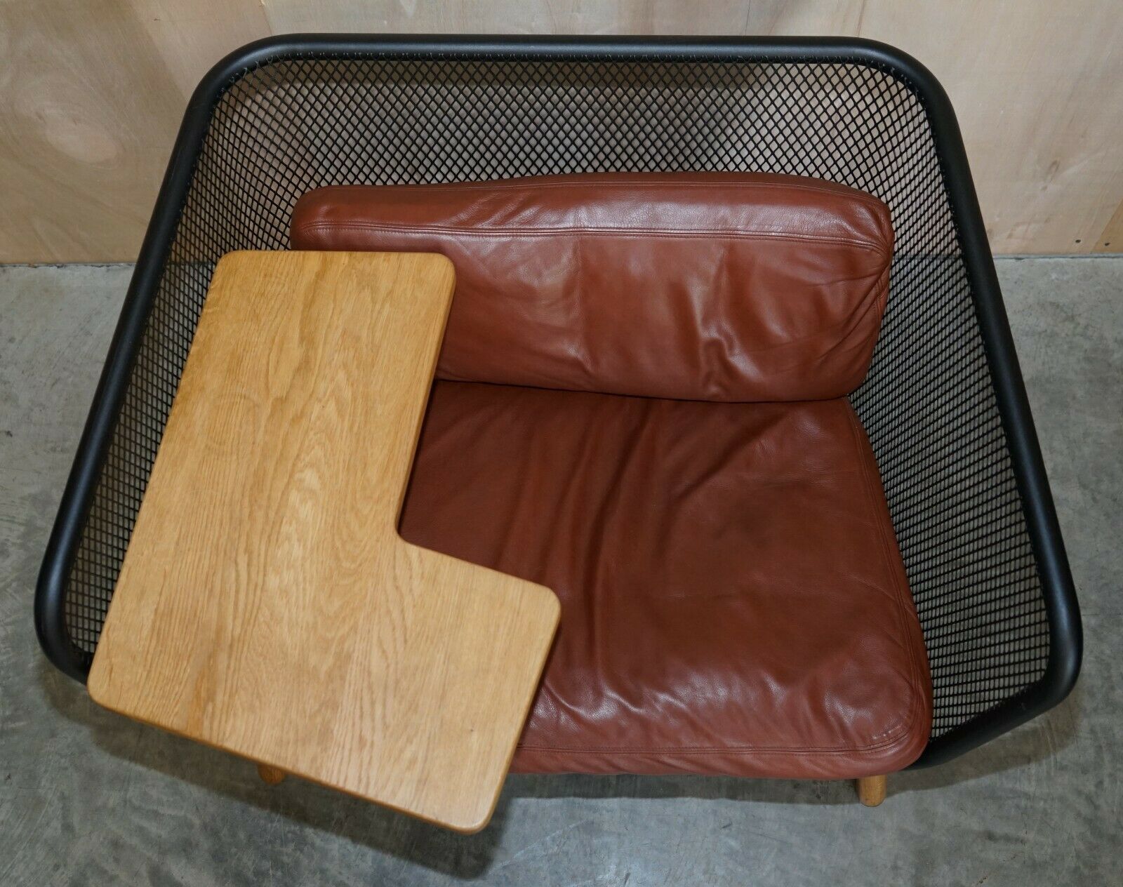 Pair Of Large Designer Thomas Bernstrand Honken Bla Station Armchairs photo Furniture