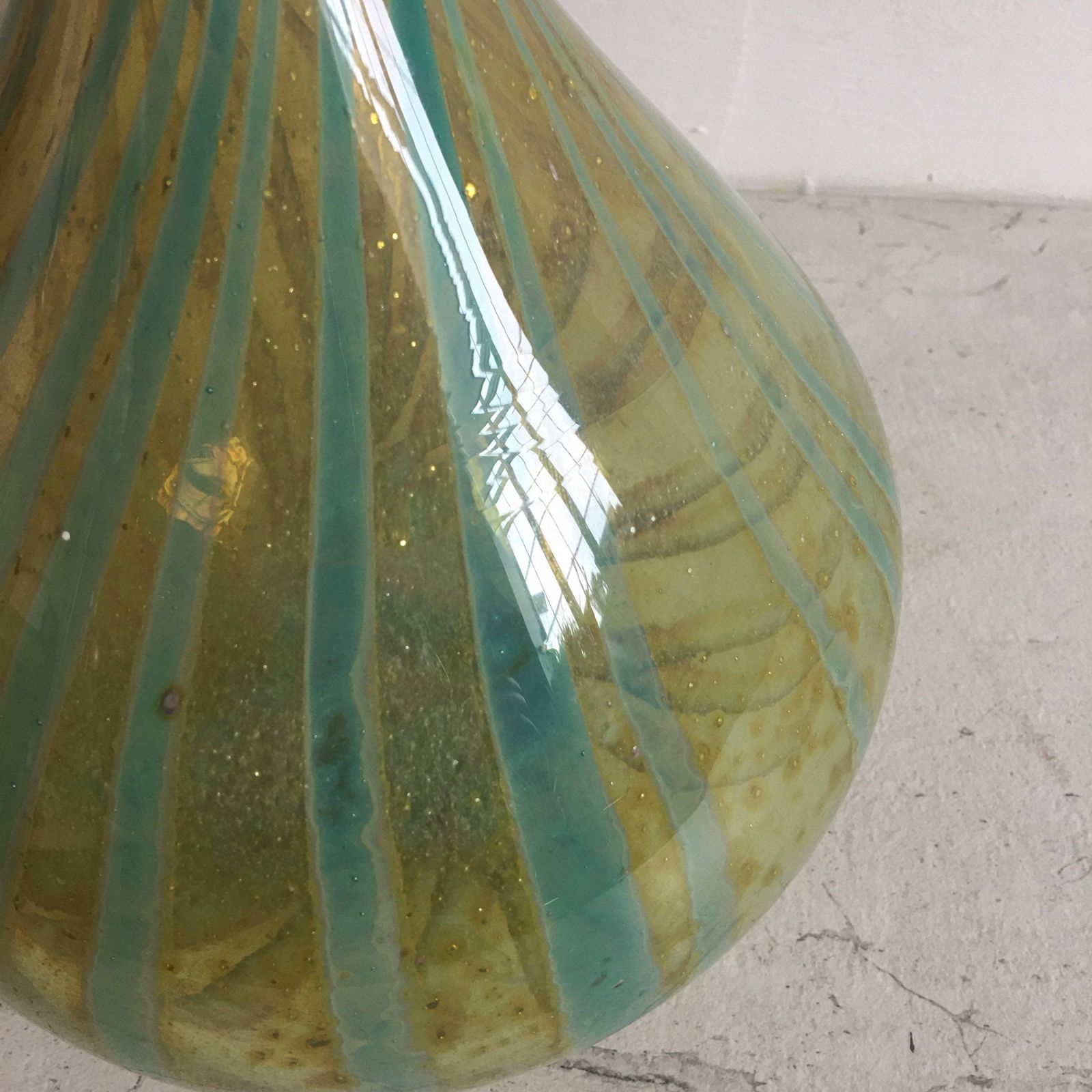 Mid Century Mdina Handblown Glass Vase By Michael Harris photo 975.0