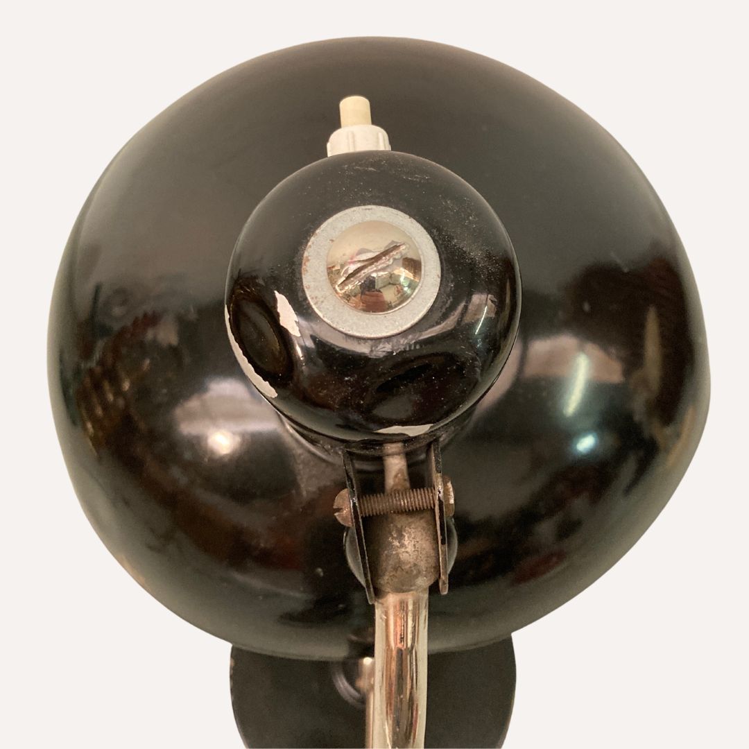 Lighting Bauhaus Desk Lamp By Christian Dell For Koranda, Vienna Austria. photo
