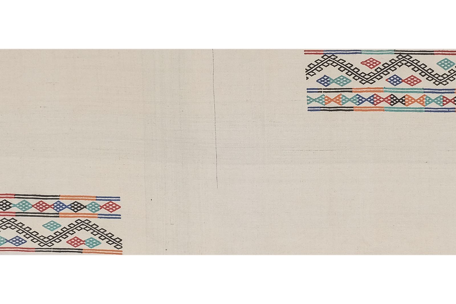 Traditional Turkish Kilim Runner Rug   Hallway Stair Carpet  74 X 478 Cm photo vintage