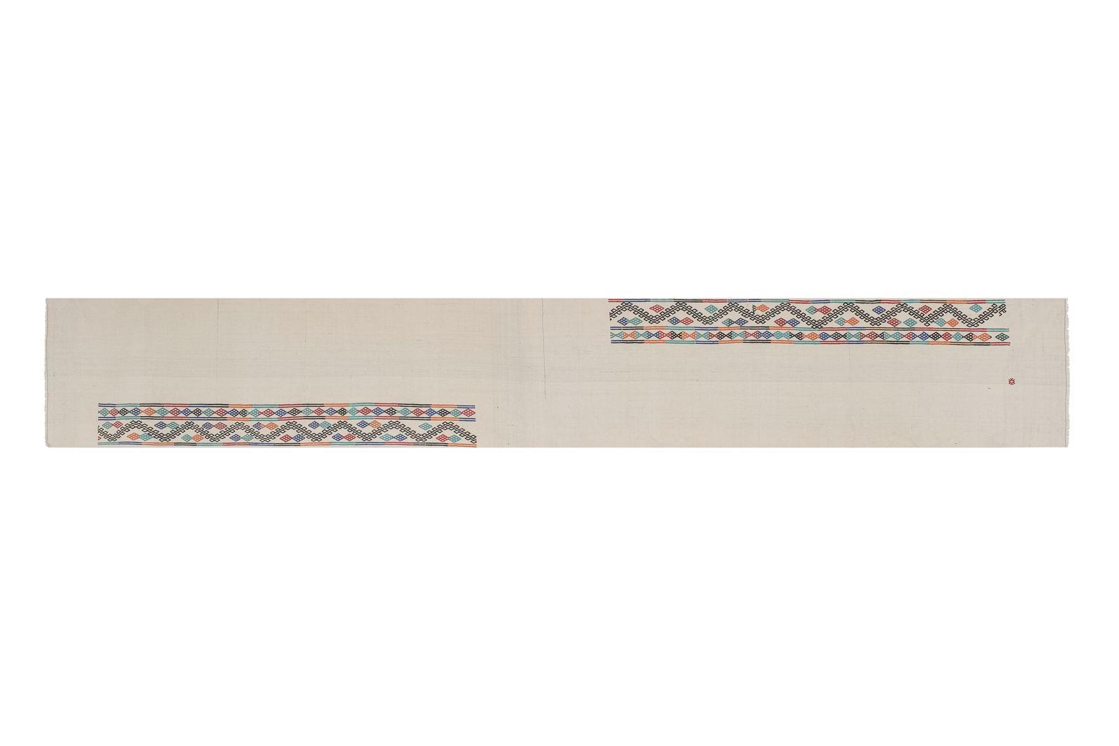400.0 Traditional Turkish Kilim Runner Rug   Hallway Stair Carpet  74 X 478 Cm photo